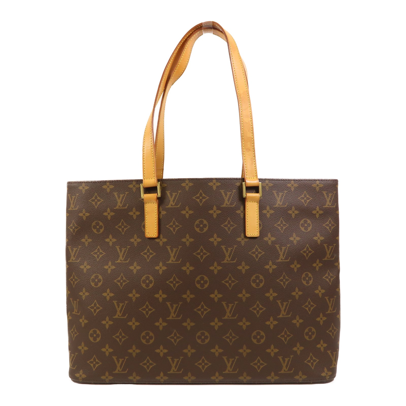 LOUIS VUITTON Monogram Luco Tote Bag金扣肩背袋