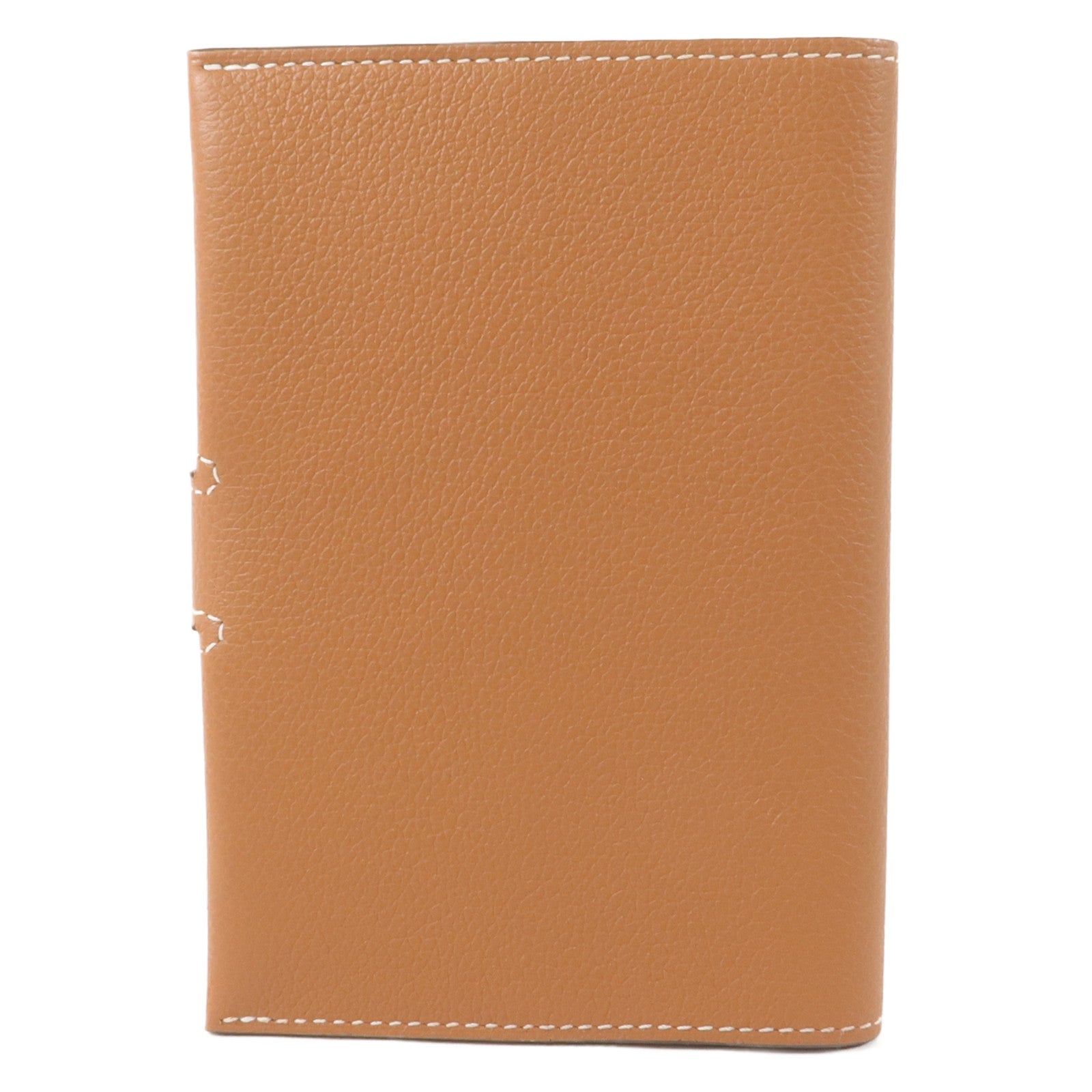HERMES Evercolor皮革R.M.S Passport Holder護照套Gold