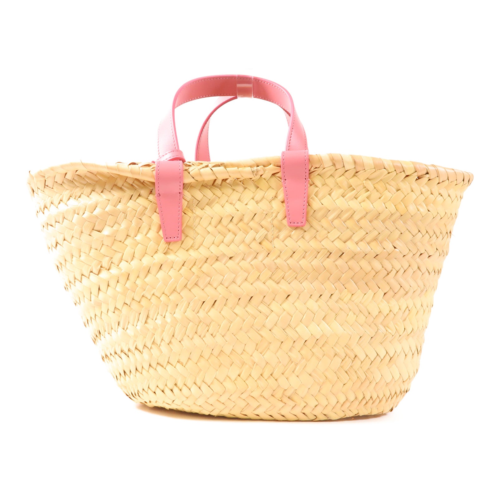 CELINE 酒椰/皮革Panier Bag手挽肩背兩用袋