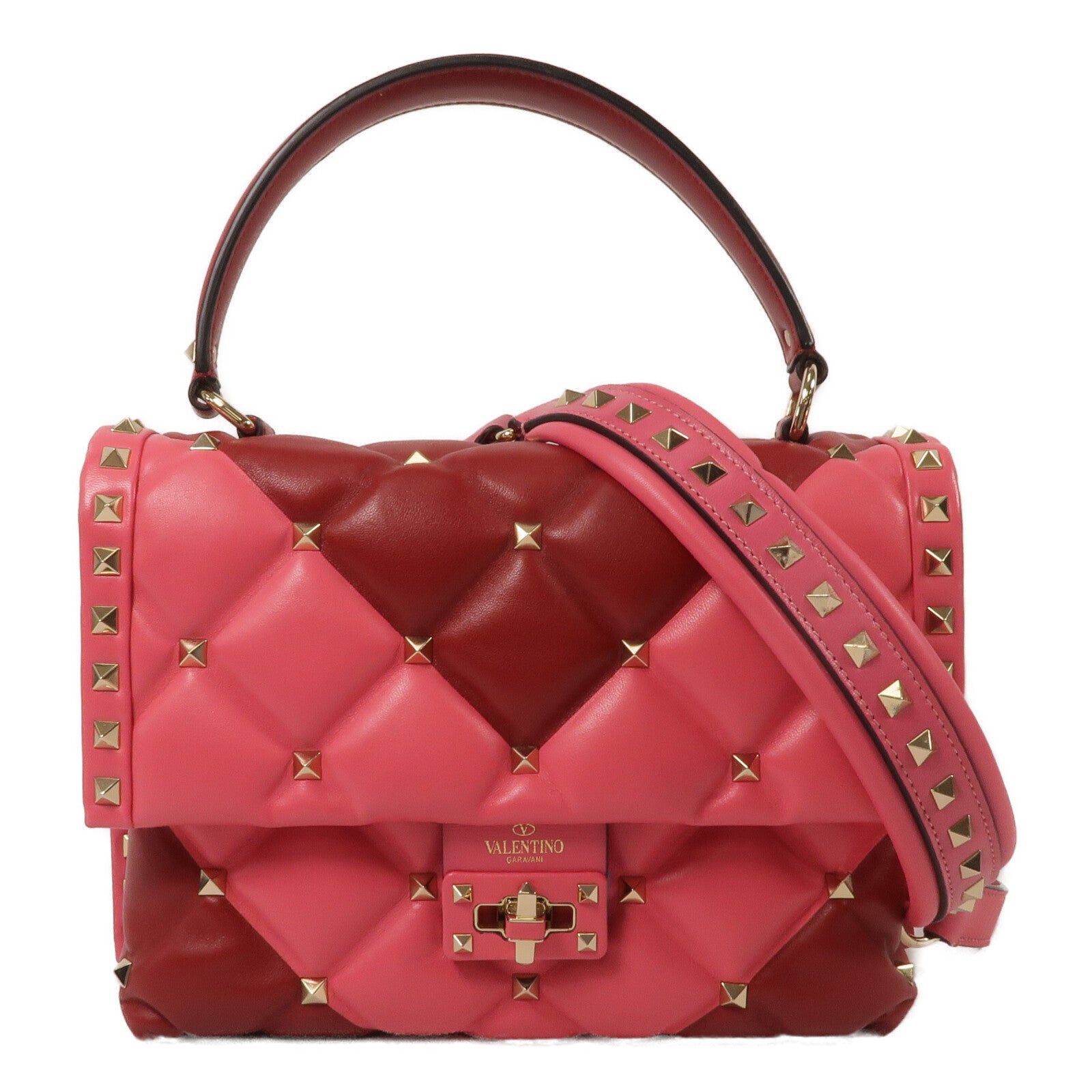 Valentino 牛皮皮革Shoulder Bag手挽肩背兩用袋