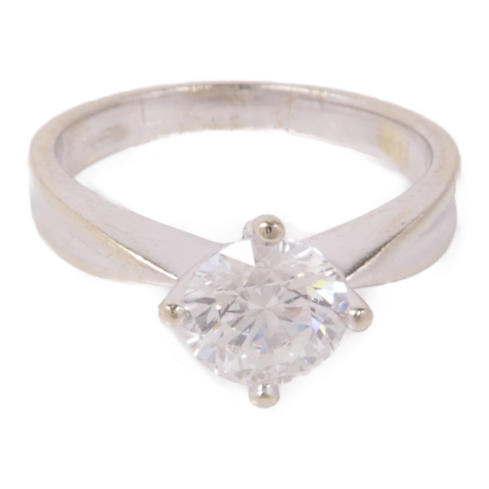 JEWELRY 18K白金Diamond Ring鑽石戒指US#4.5