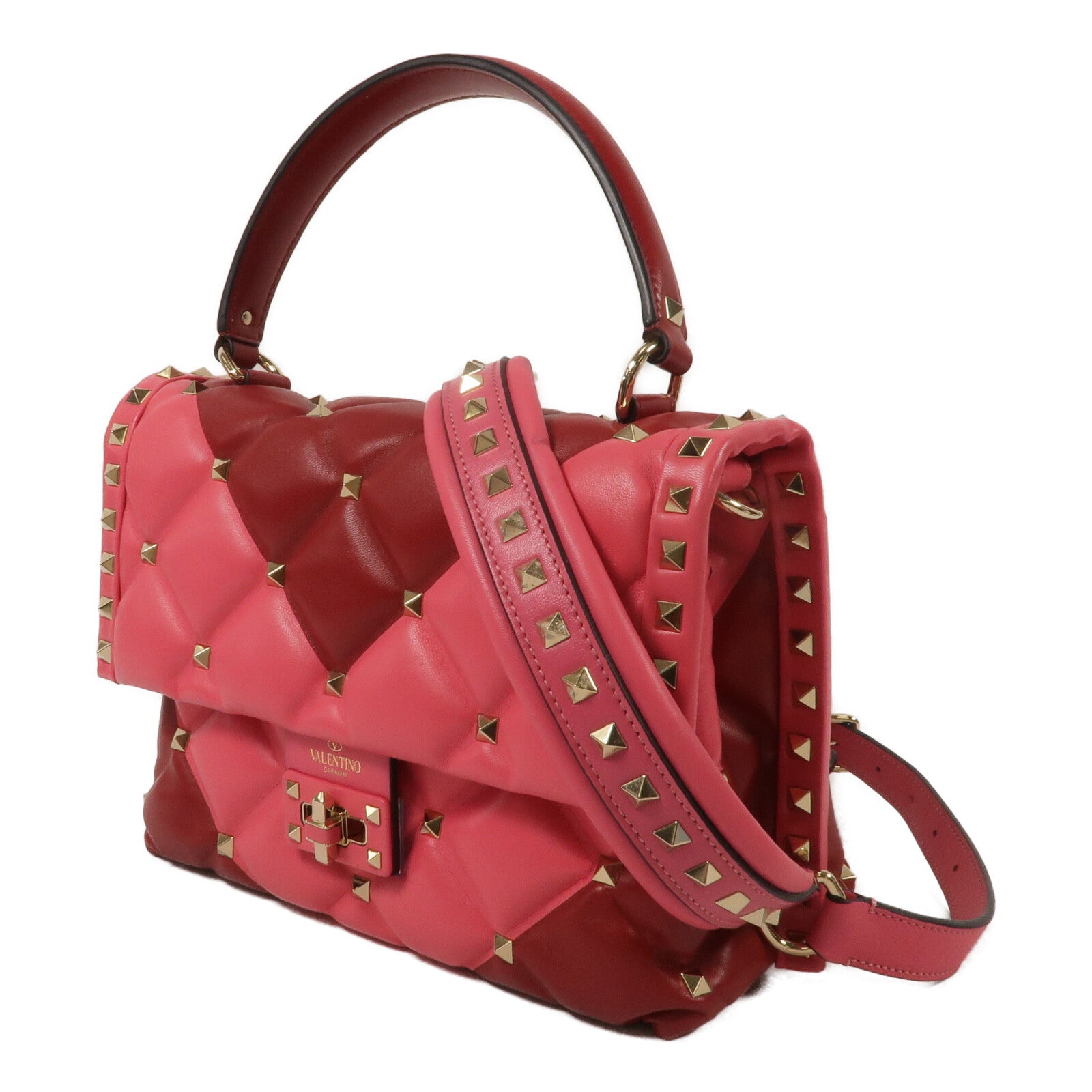 Valentino 牛皮皮革Shoulder Bag手挽肩背兩用袋