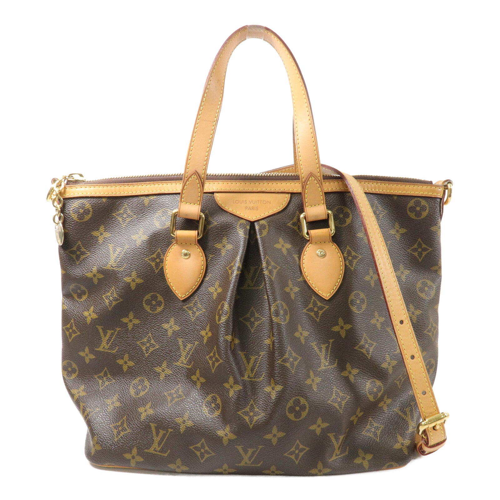 LOUIS VUITTON Monogram Palermo PM手挽肩背兩用袋
