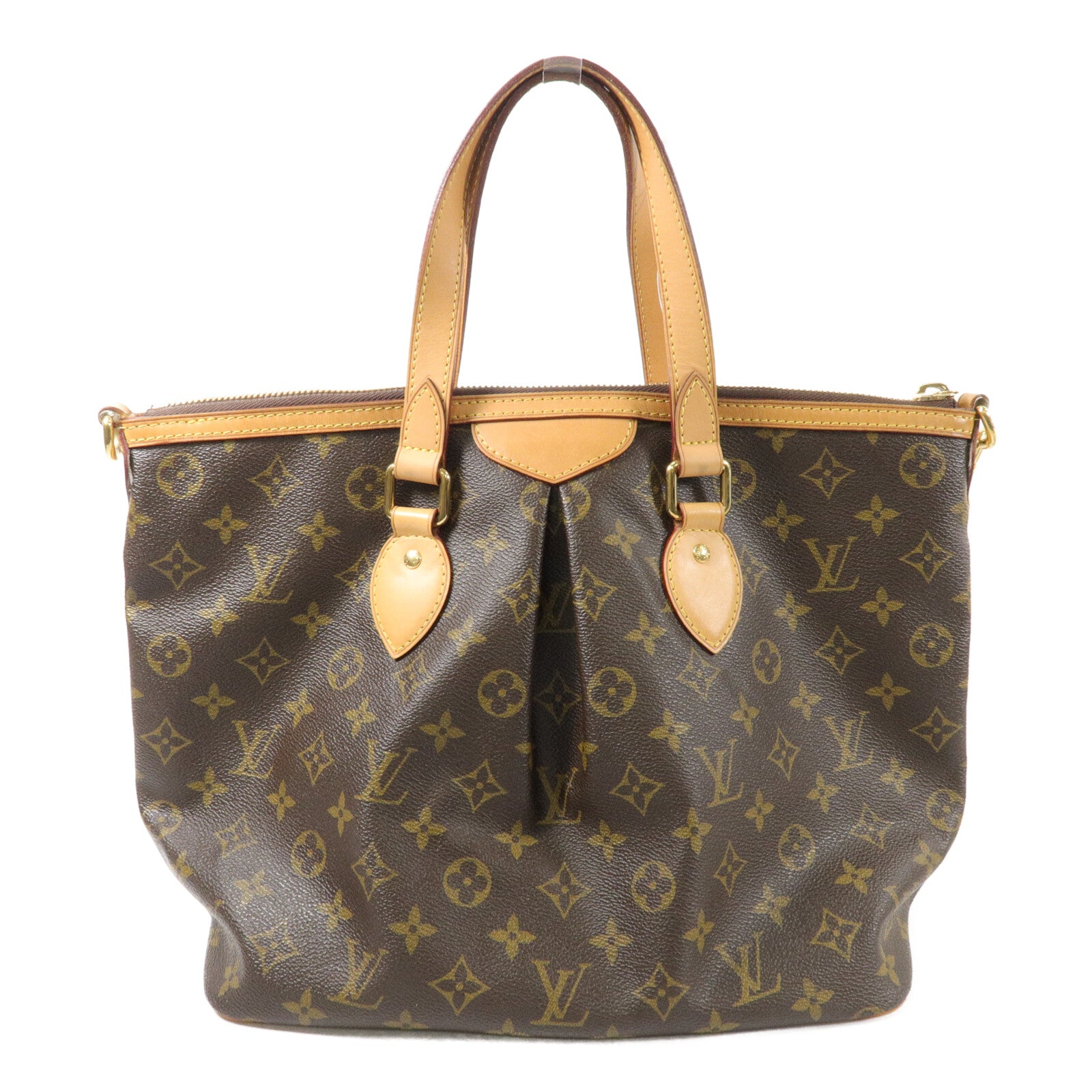 LOUIS VUITTON Monogram Palermo PM手挽肩背兩用袋