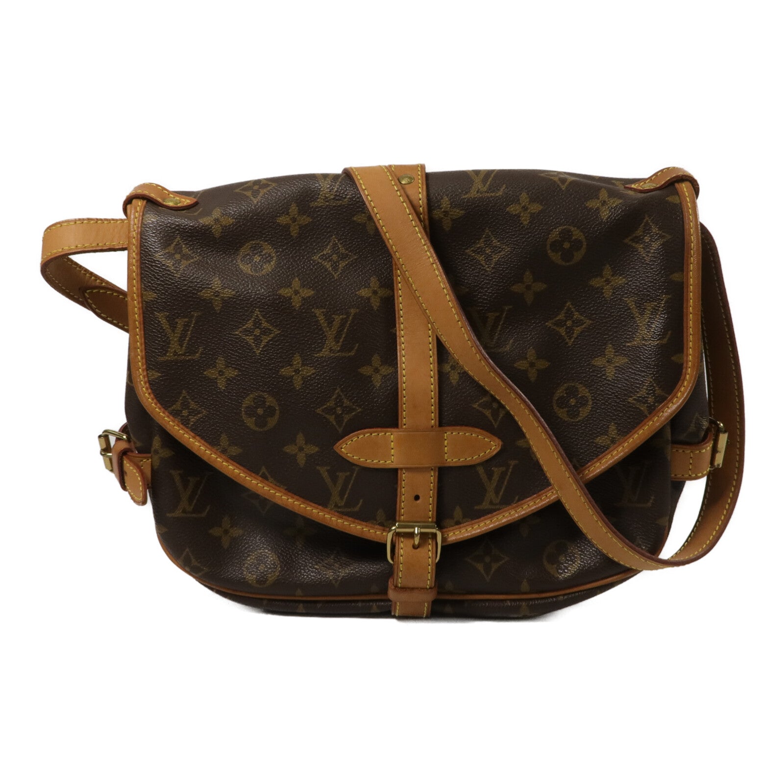 LOUIS VUITTON Monogram Saumur 30肩背袋