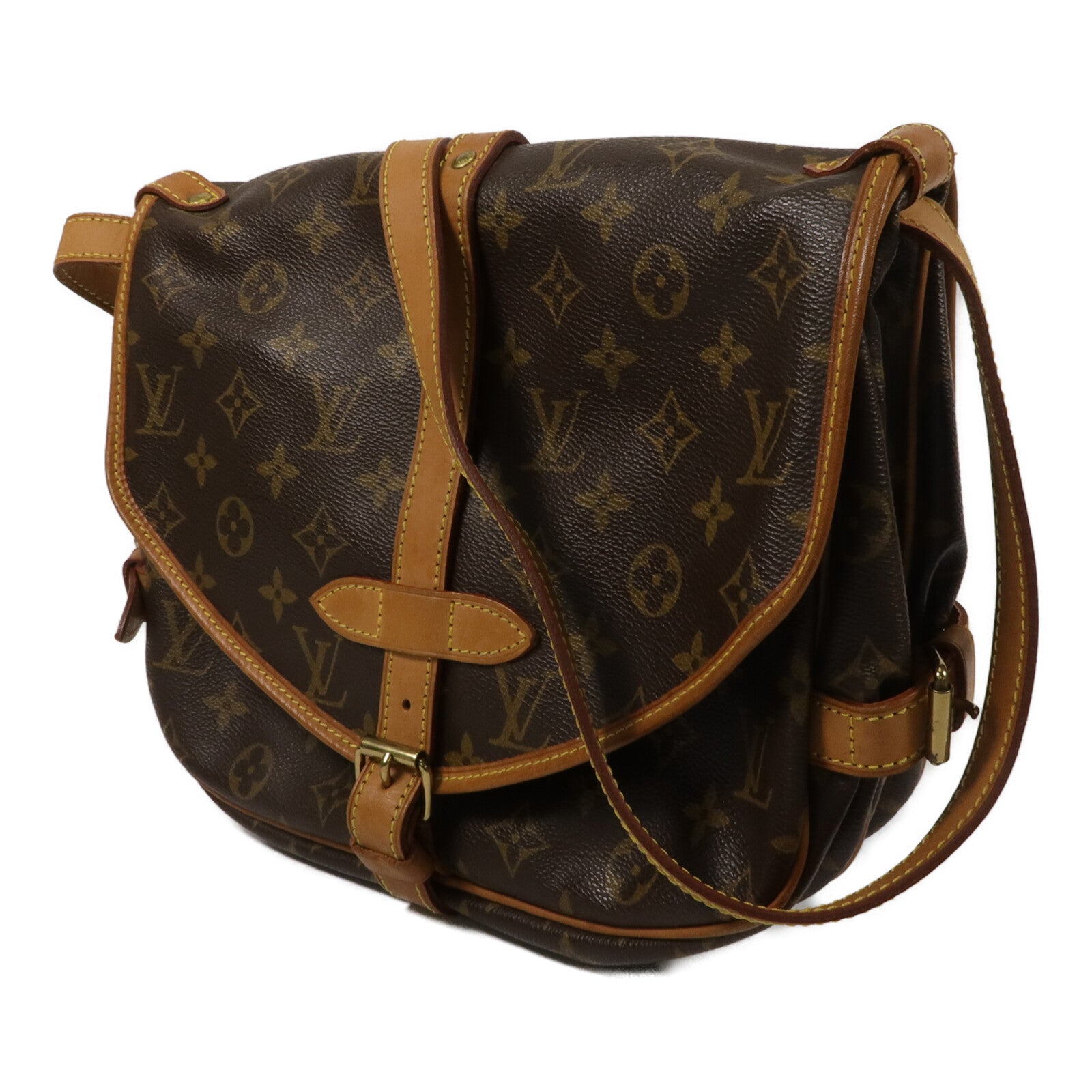 LOUIS VUITTON Monogram Saumur 30肩背袋