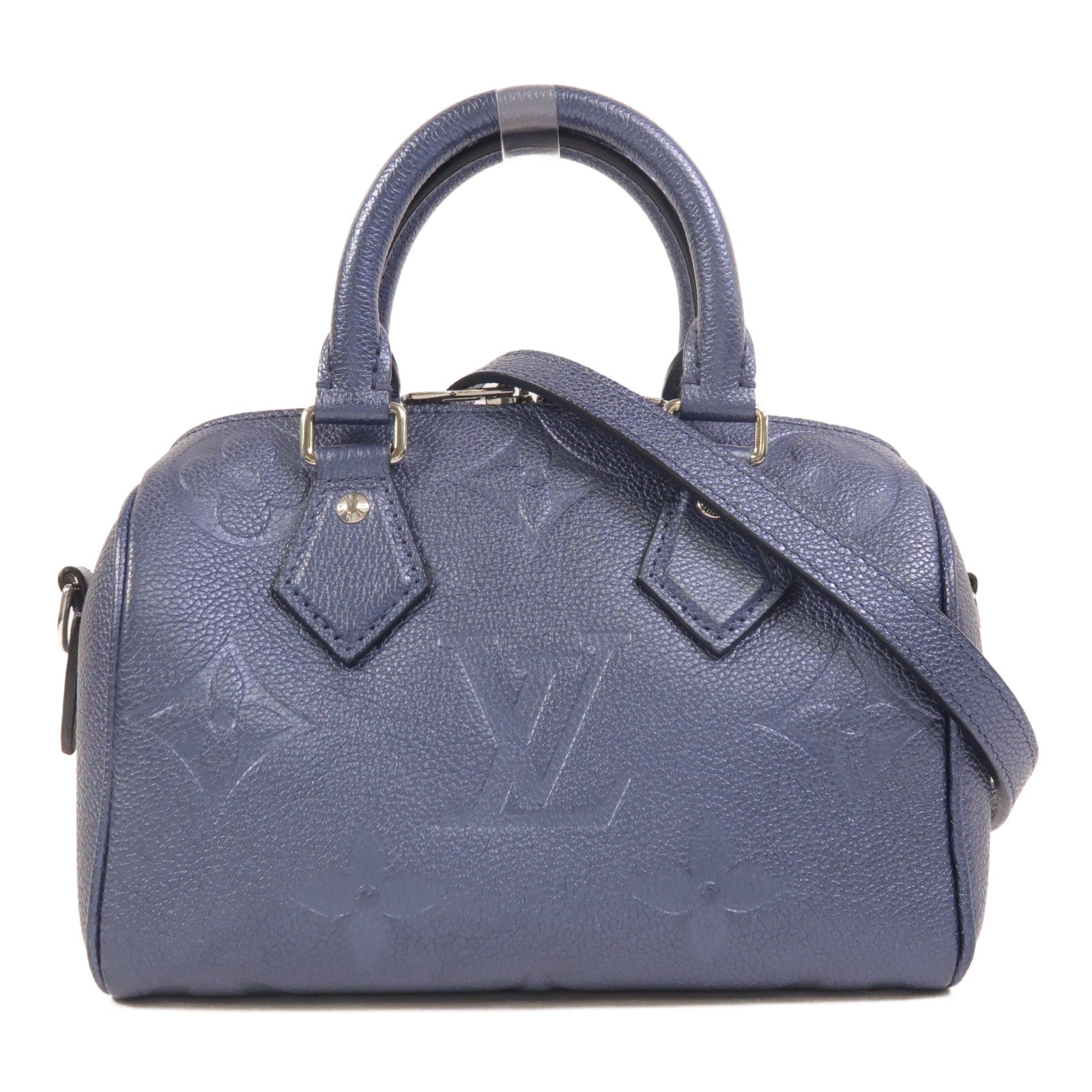 LOUIS VUITTON Monogram Empreinte Speedy Bandouliere 20手挽肩背兩用袋
