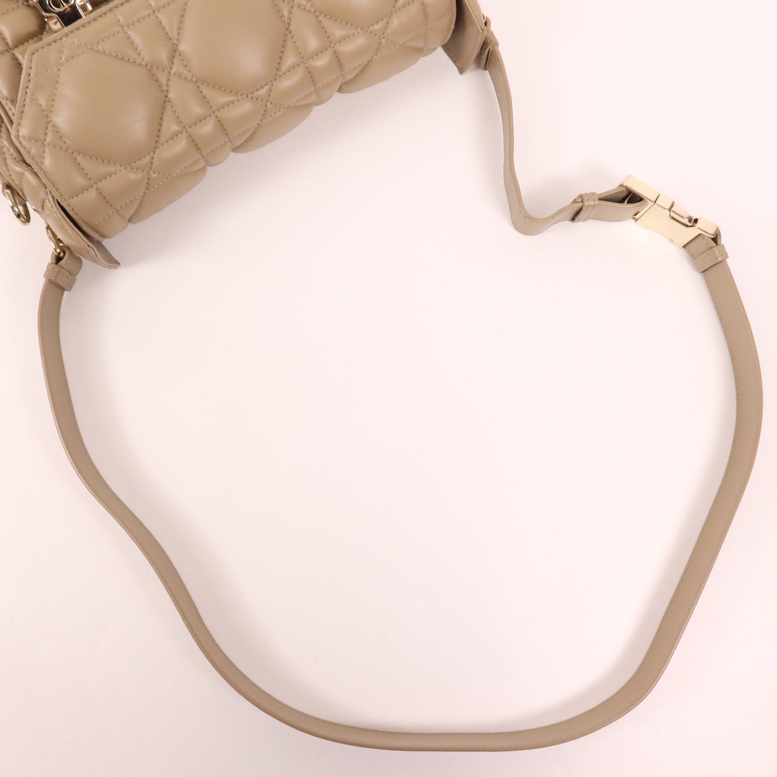 Dior 牛皮皮革Diorcamp Small金扣肩背袋