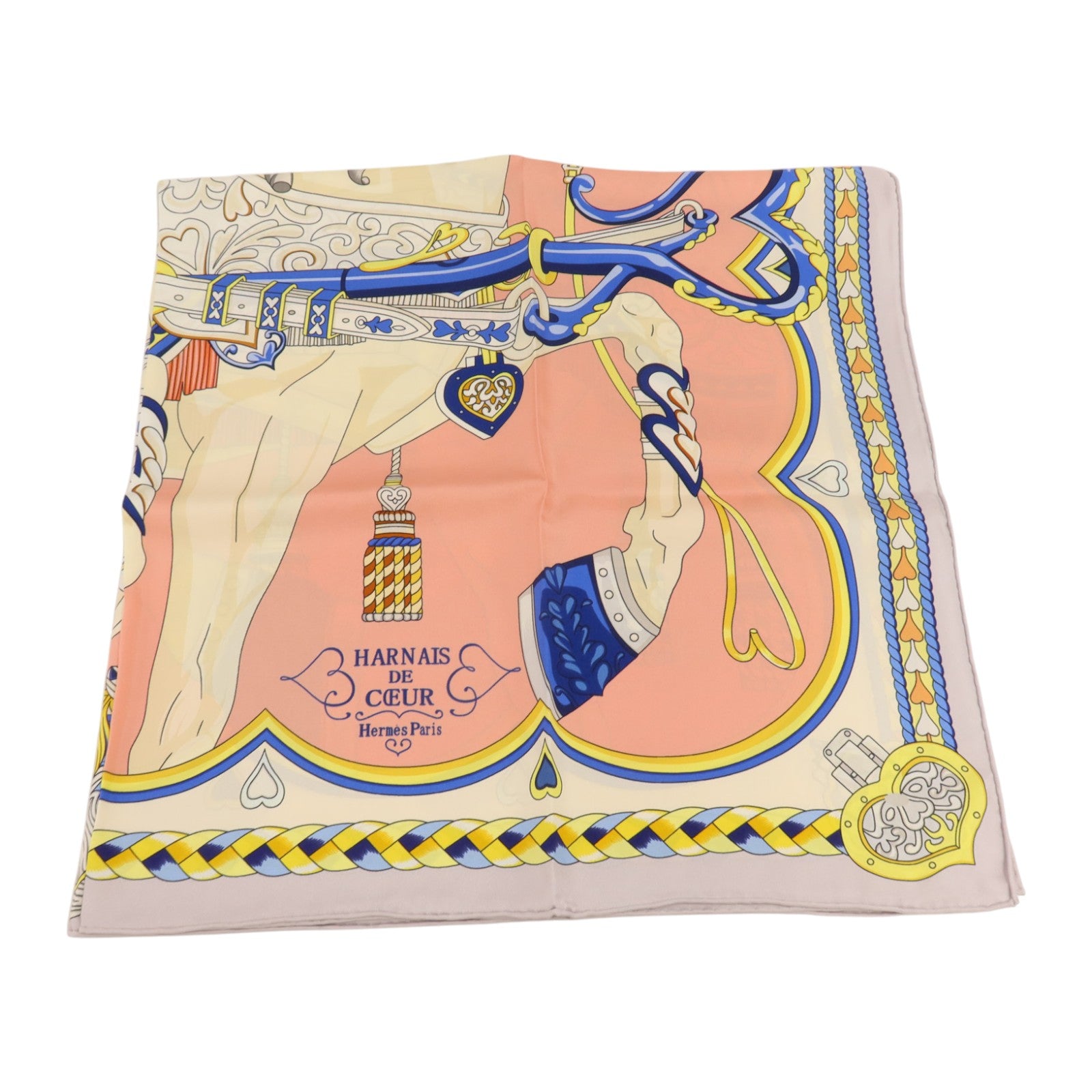 HERMES 絲質Scarf 90x90cm絲巾