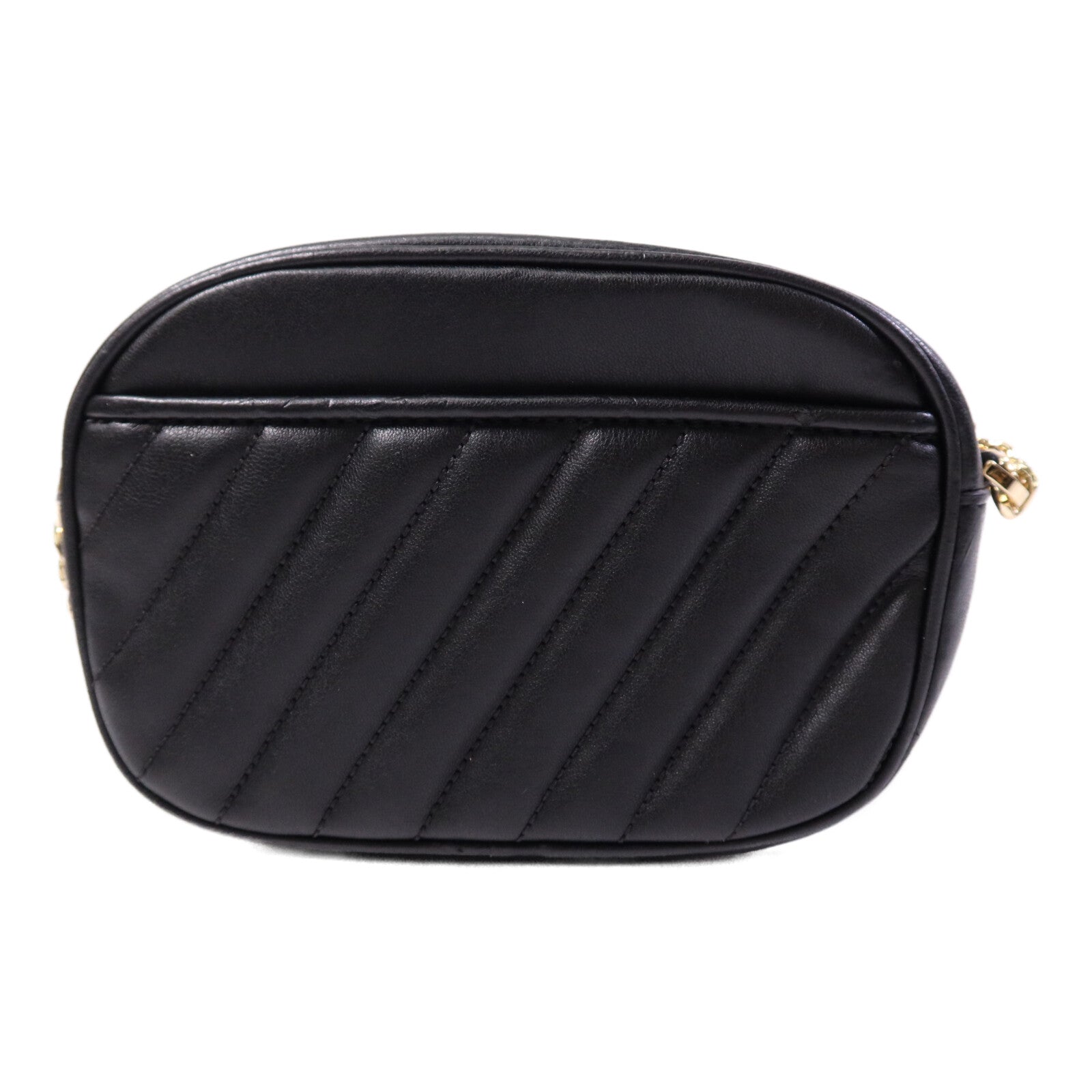 Michael Kors 羊皮皮革Shoulder Bag金扣鏈帶肩背袋