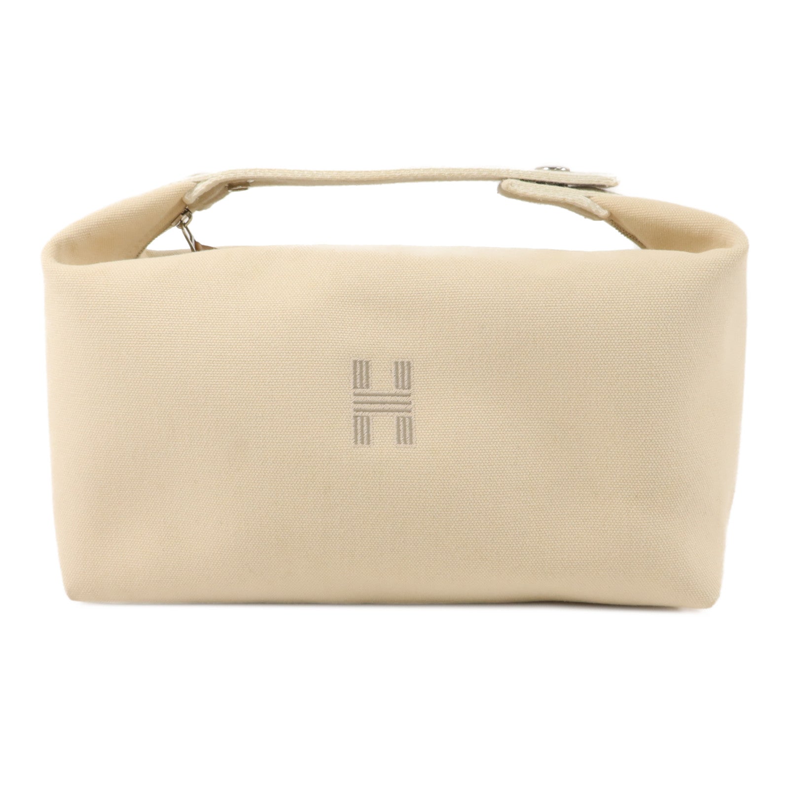 HERMES 帆布Bride a Brac GM手挽袋