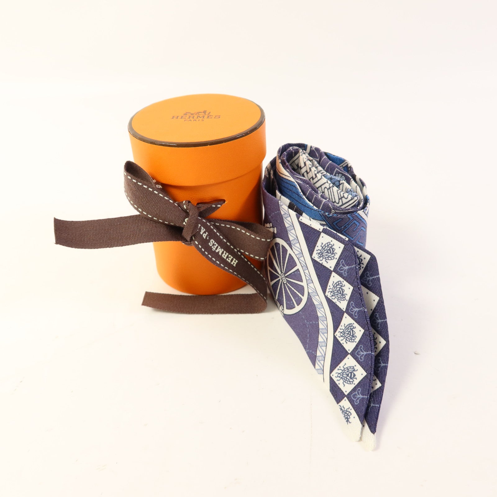 HERMES 絲質Twilly絲巾