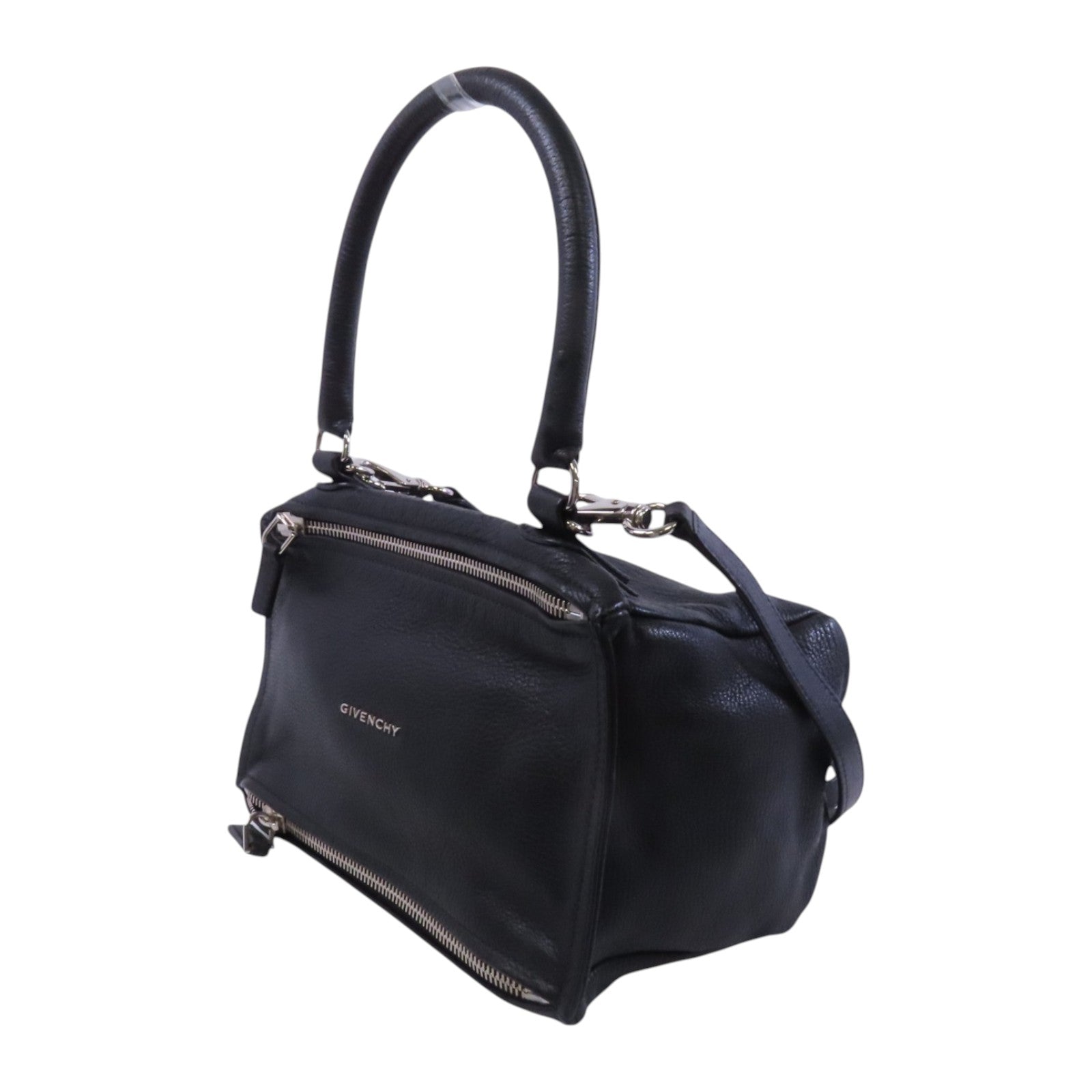 GIVENCHY 牛皮皮革Pandora Small銀扣手挽肩背量用袋