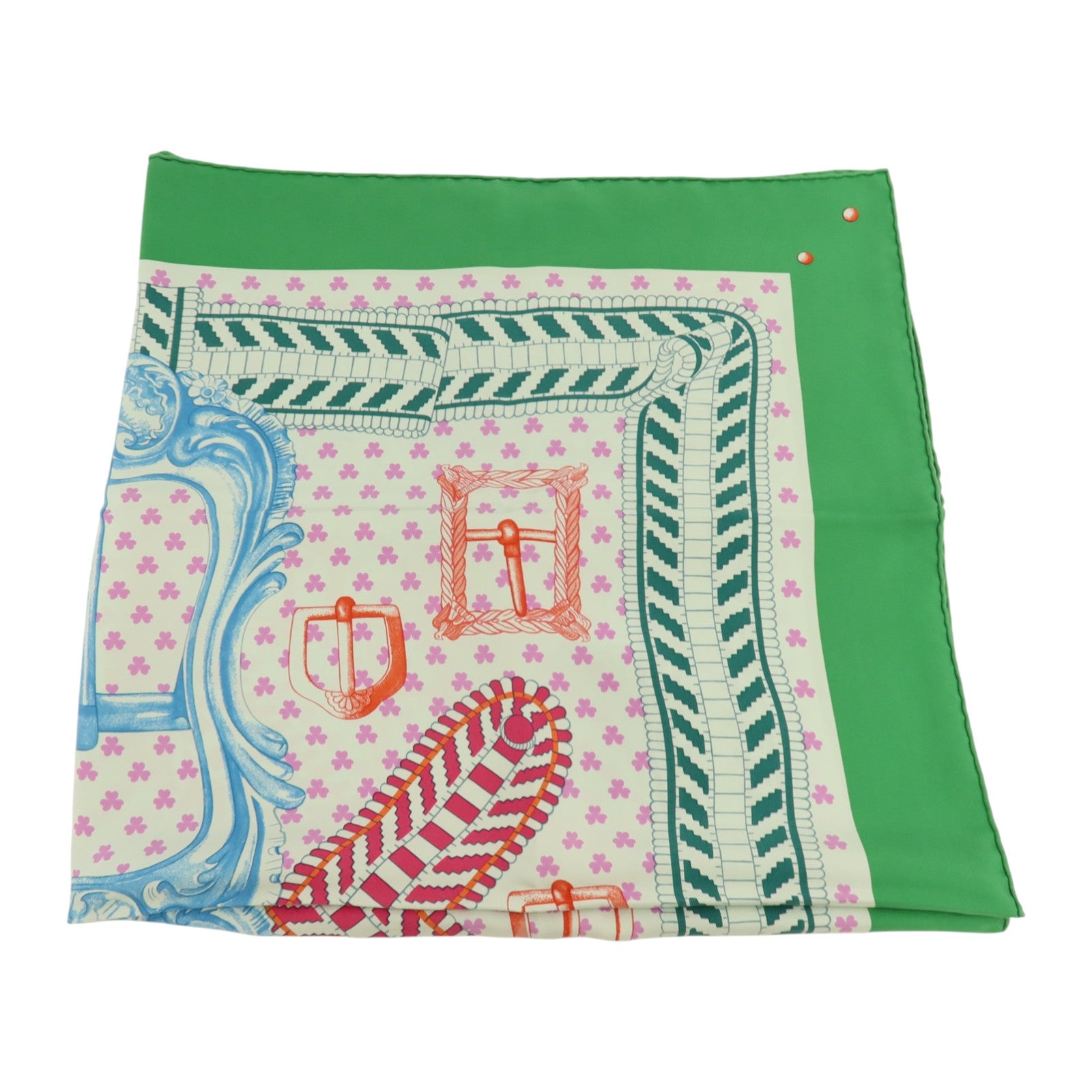 HERMES 絲質Scarf 90x90cm絲巾