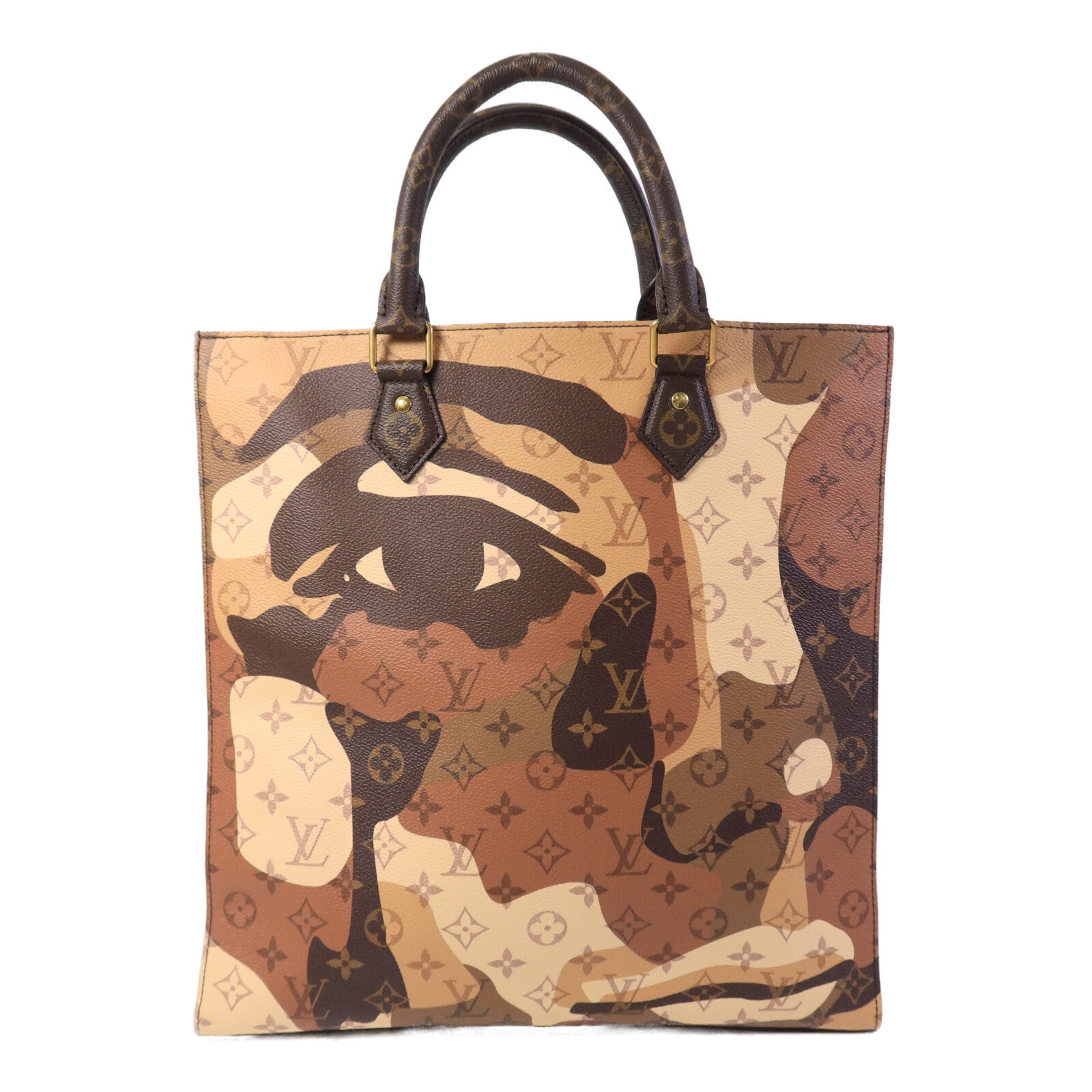 LOUIS VUITTON Monogram Sac Plat NV手挽肩背兩用袋
