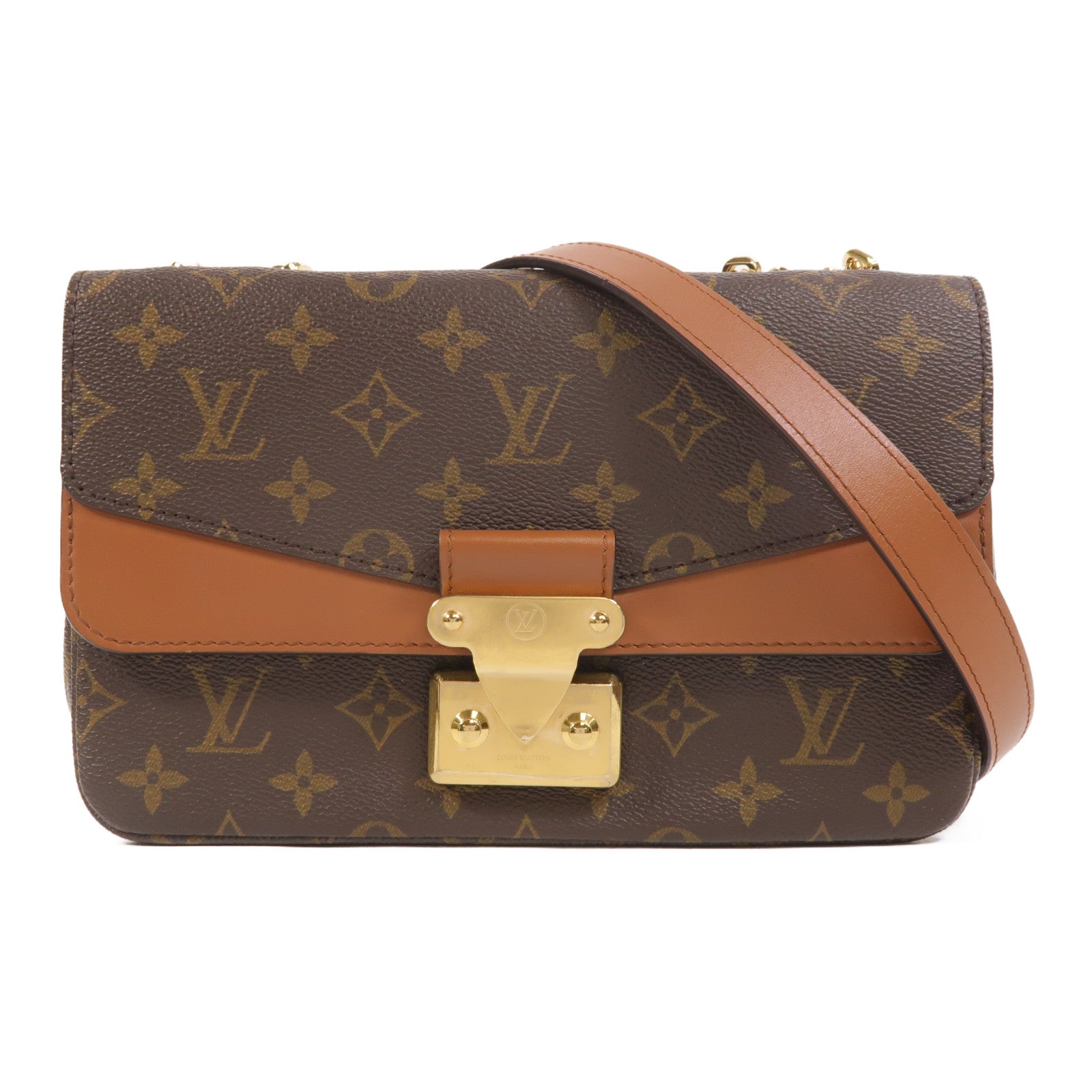 LOUIS VUITTON Monogram Marceau鏈帶肩背袋