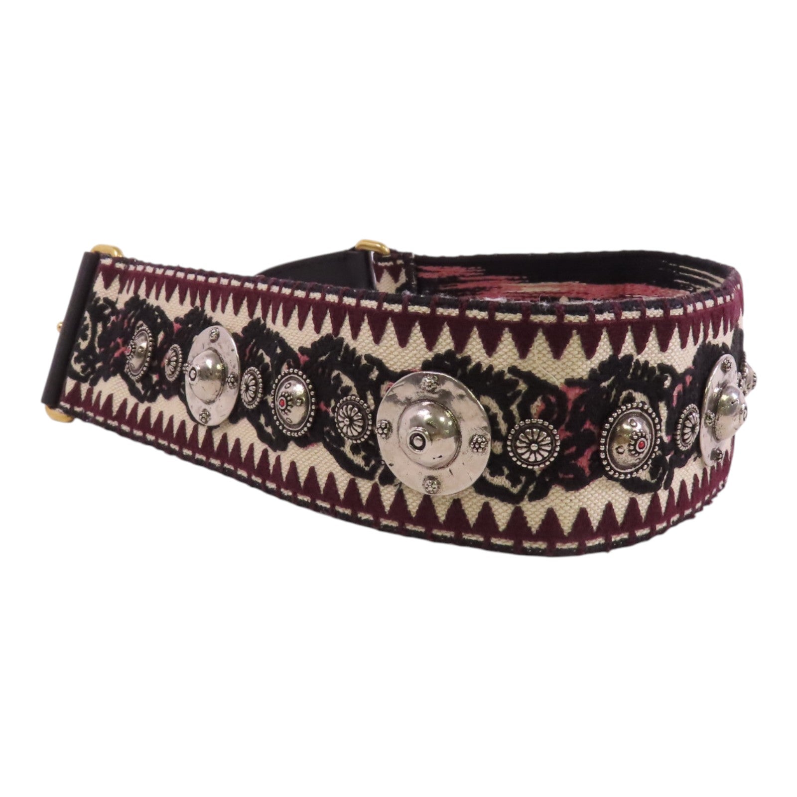 Dior 帆布Shoulder Strap金扣肩帶