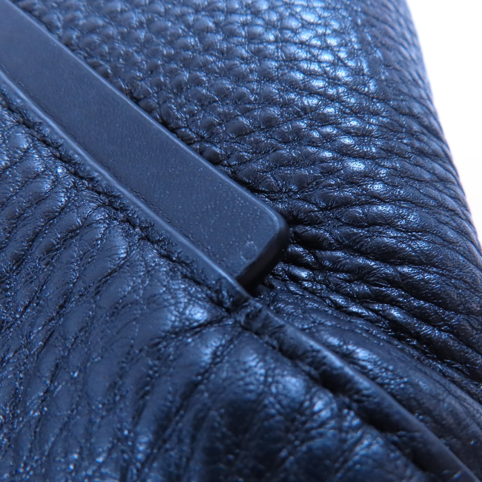 Michael Kors 牛皮皮革Tote Bag銀扣手挽袋黑色