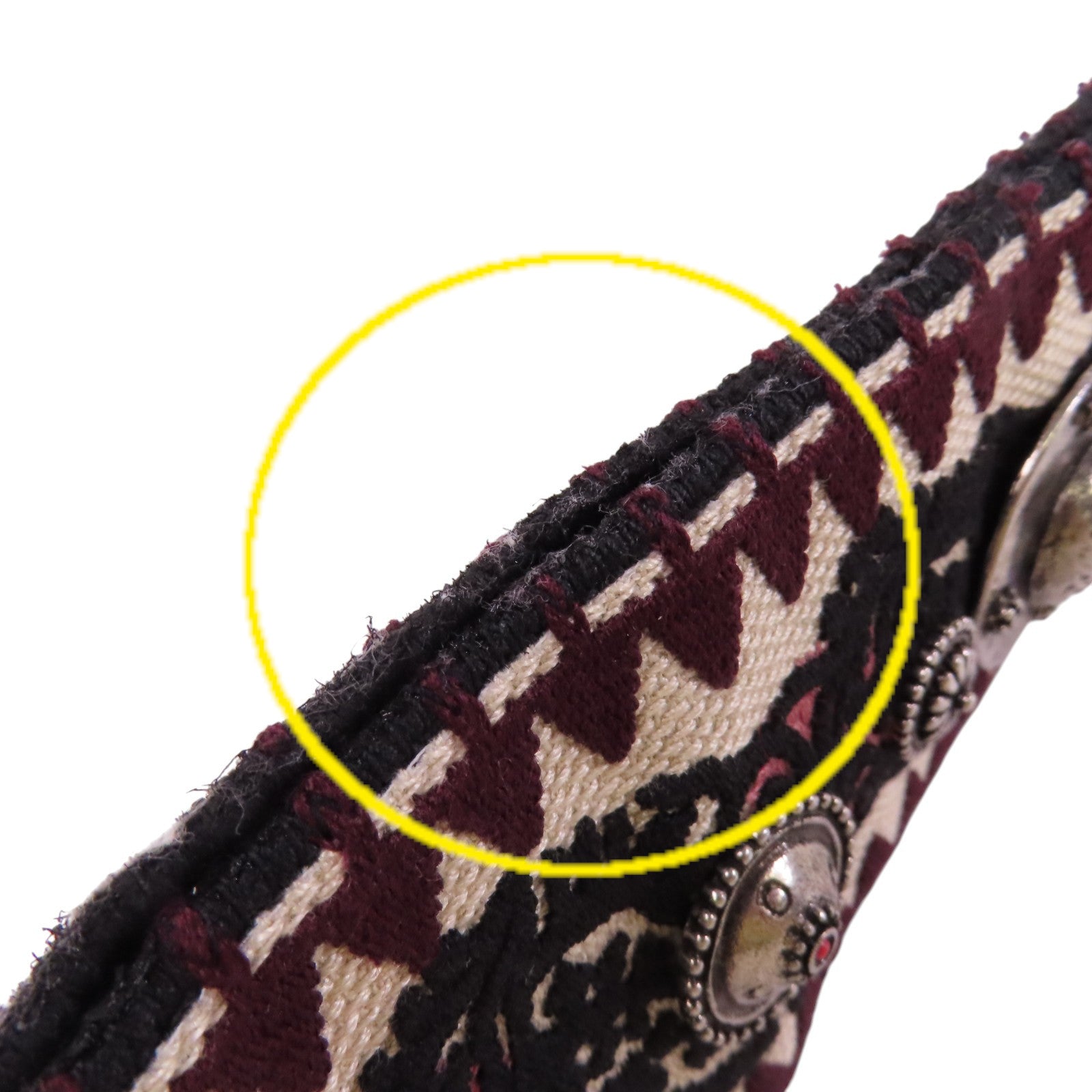 Dior 帆布Shoulder Strap金扣肩帶