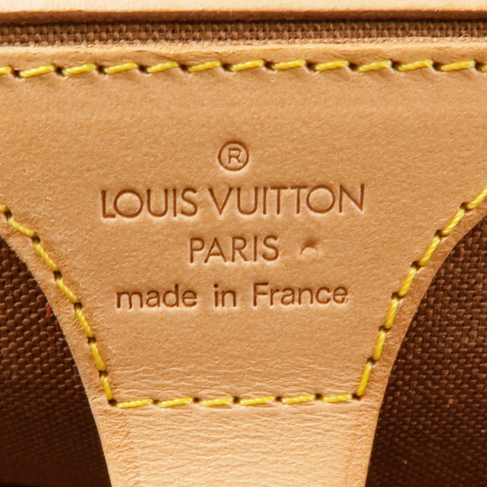 LOUIS VUITTON Monogram Ellipse Sac A Dos Backpack金扣背包棕色