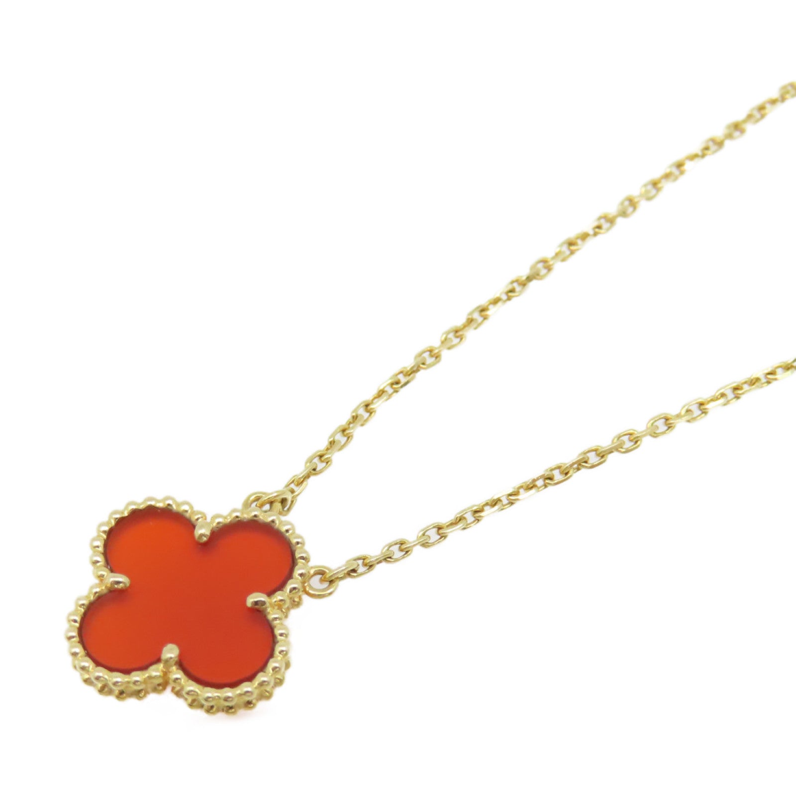 Van Cleef & Arpels 【激減優惠】18K黃金/紅玉髓Vintage