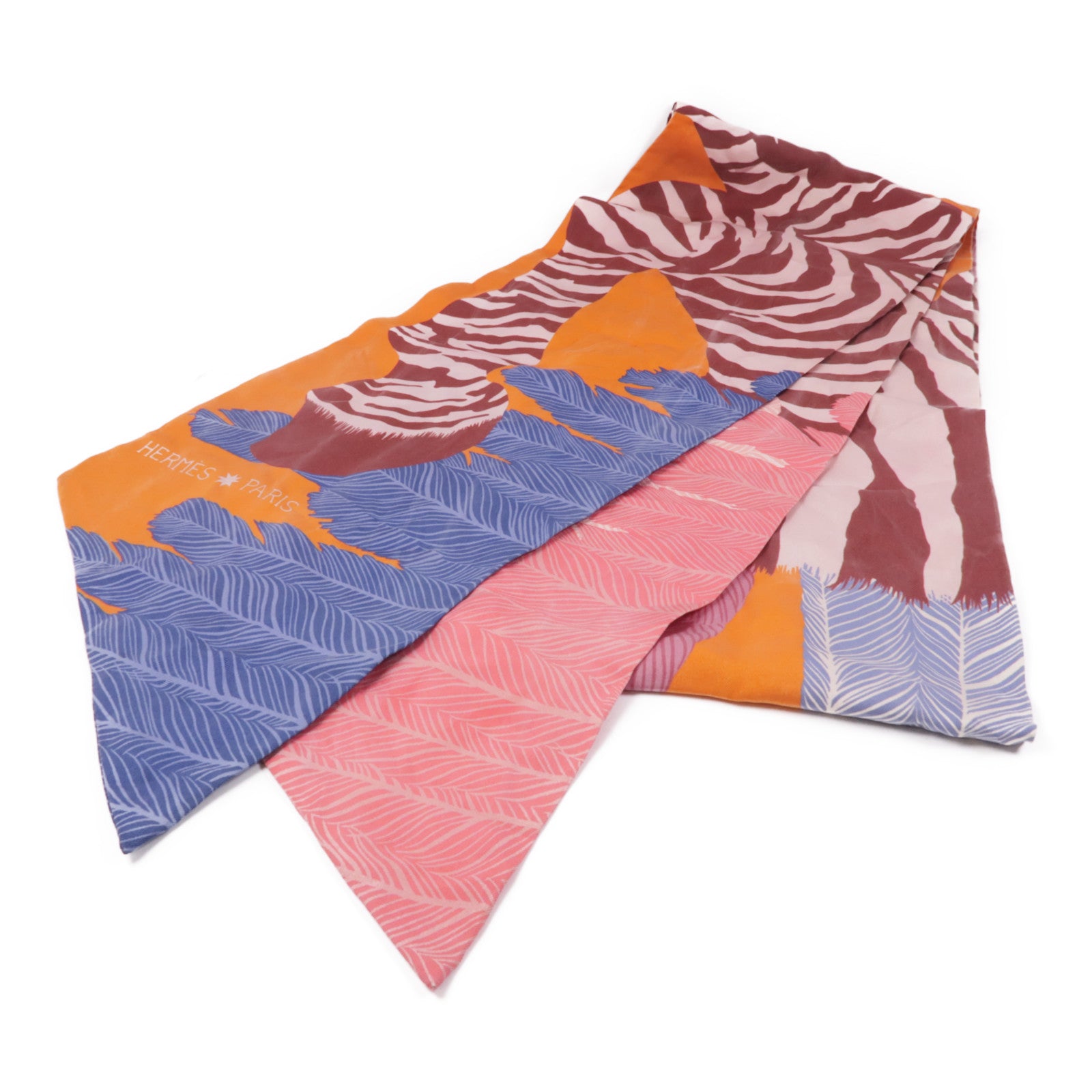 HERMES 【激減優惠】絲質Maxi Twilly絲巾