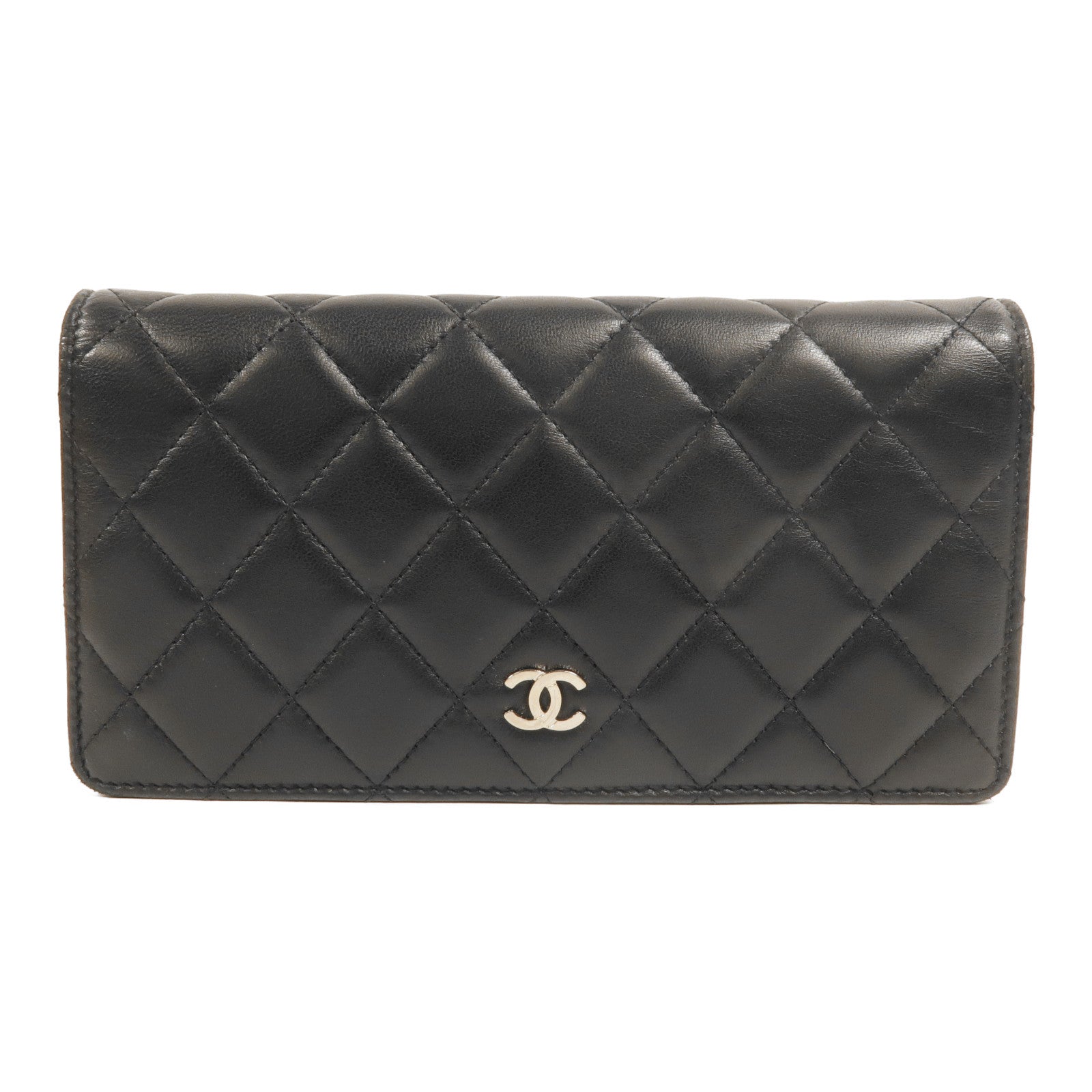CHANEL 羊皮皮革Long Wallet長錢包