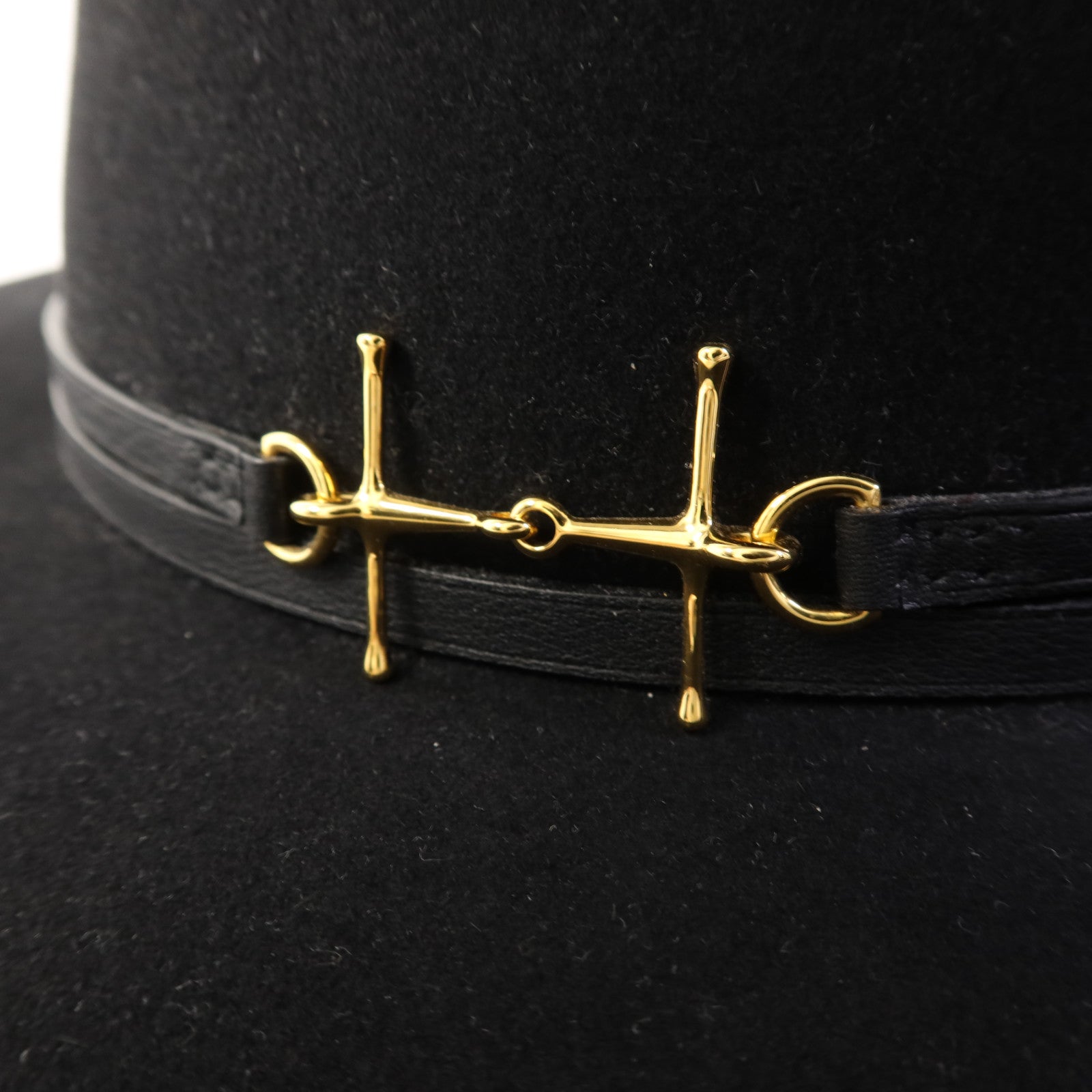 HERMES 兔毛Hat帽子Hermes#57