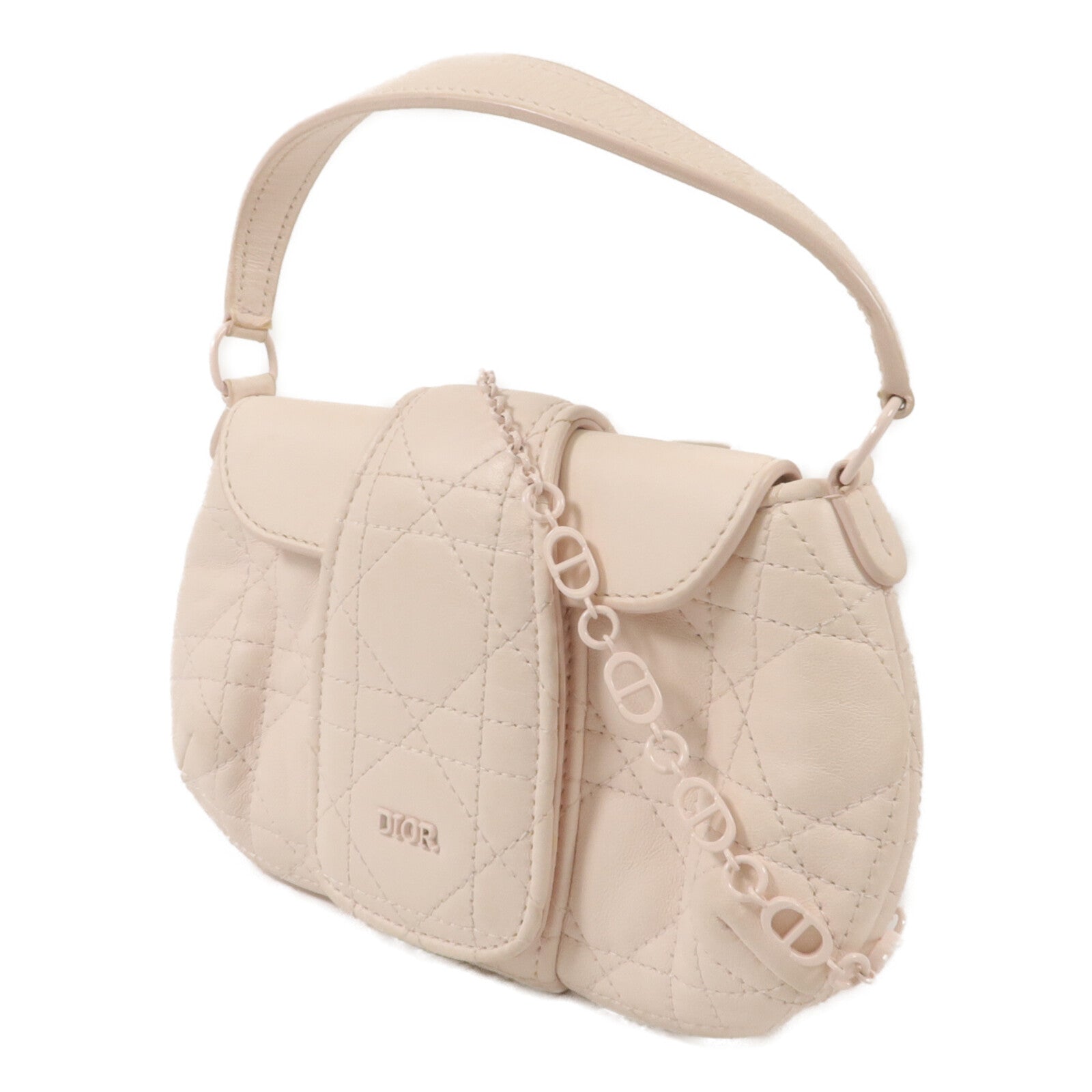 Dior 牛皮皮革Kids Bow Bag鏈帶手挽肩背兩用袋
