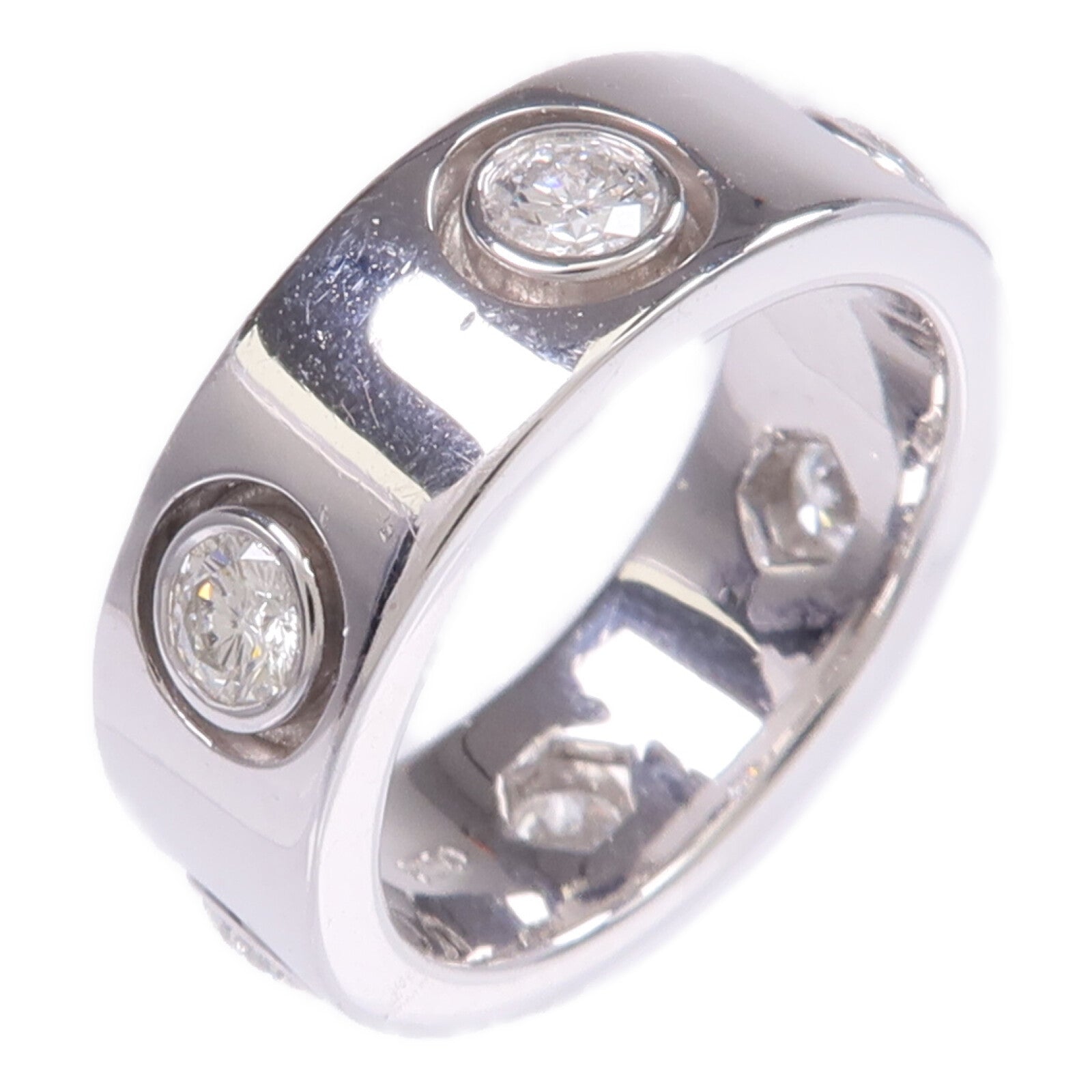JEWELRY 18K白金Diamond Ring鑽石戒指US#5.25