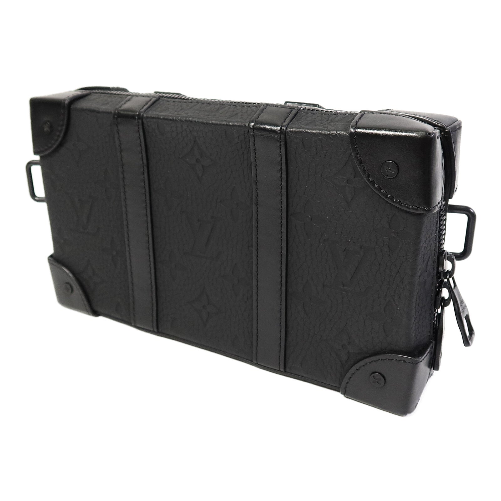 LOUIS VUITTON Monogram Taurillon Soft Trunk肩背袋