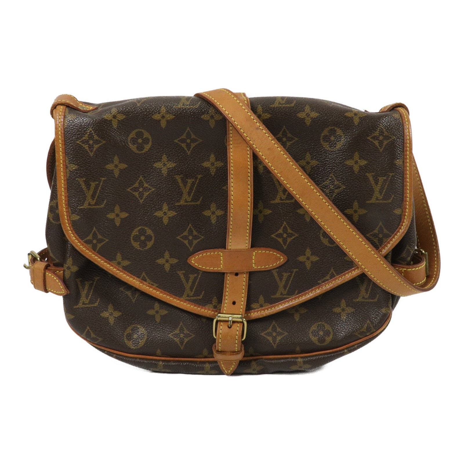 LOUIS VUITTON Monogram Saumur 30肩背袋