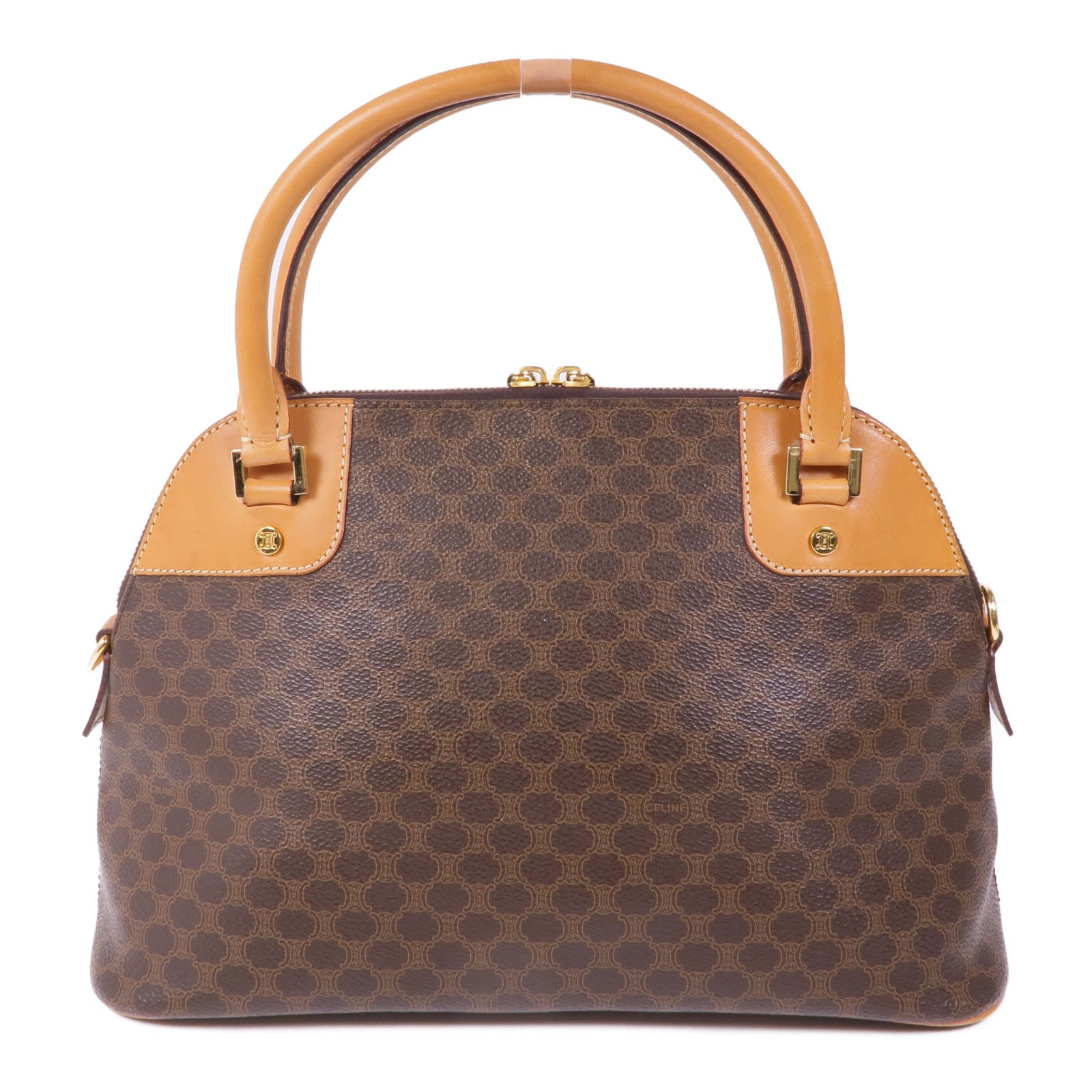 CELINE 帆布Hand Bag金扣手挽袋