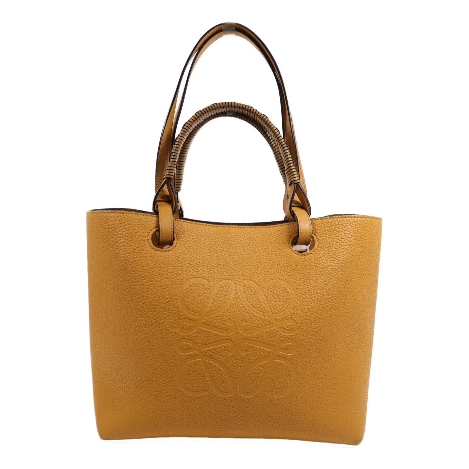 LOEWE 牛皮皮革Anagram Tote Bag手挽肩背兩用袋