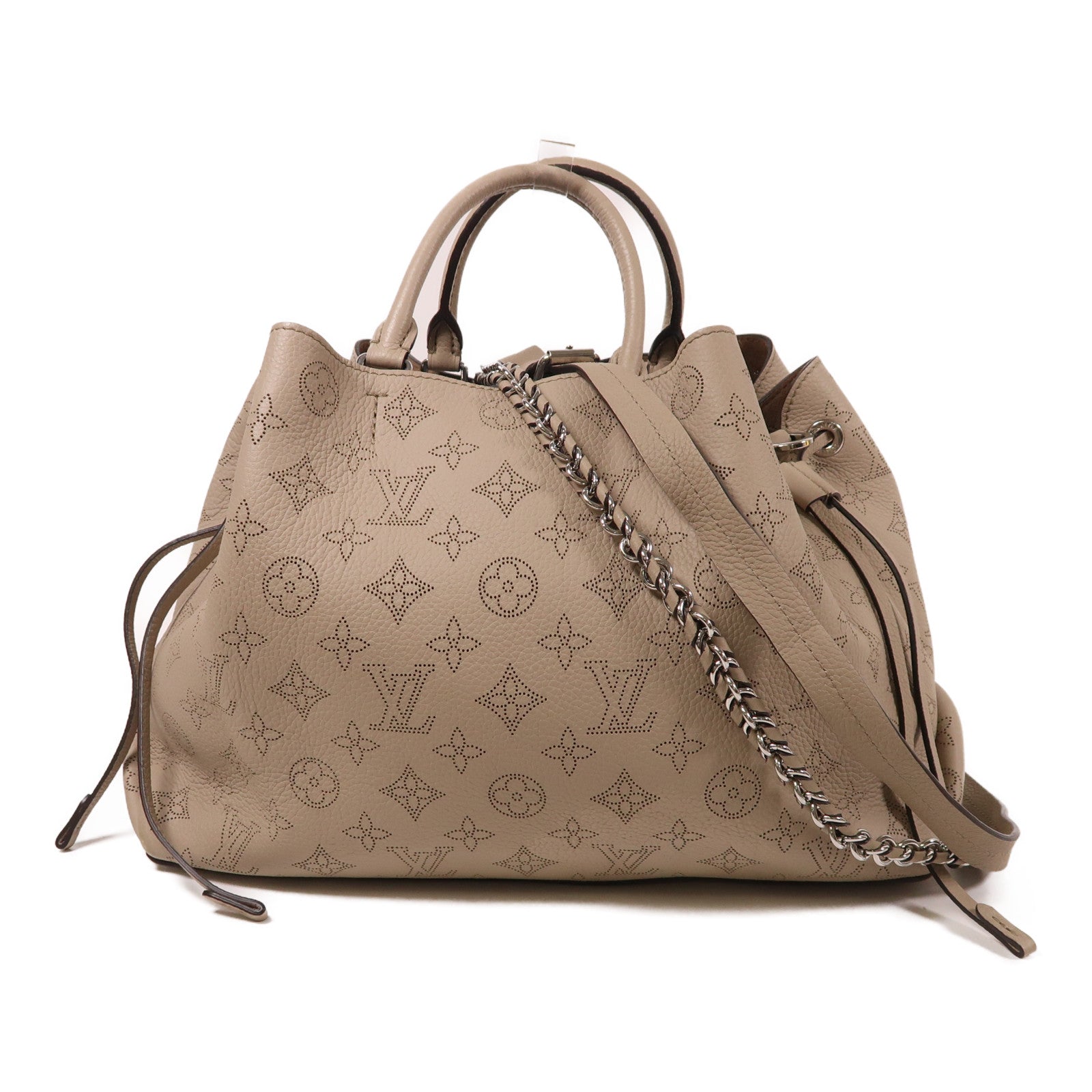 LOUIS VUITTON Mahina Bella Tote銀扣手挽肩背兩用袋