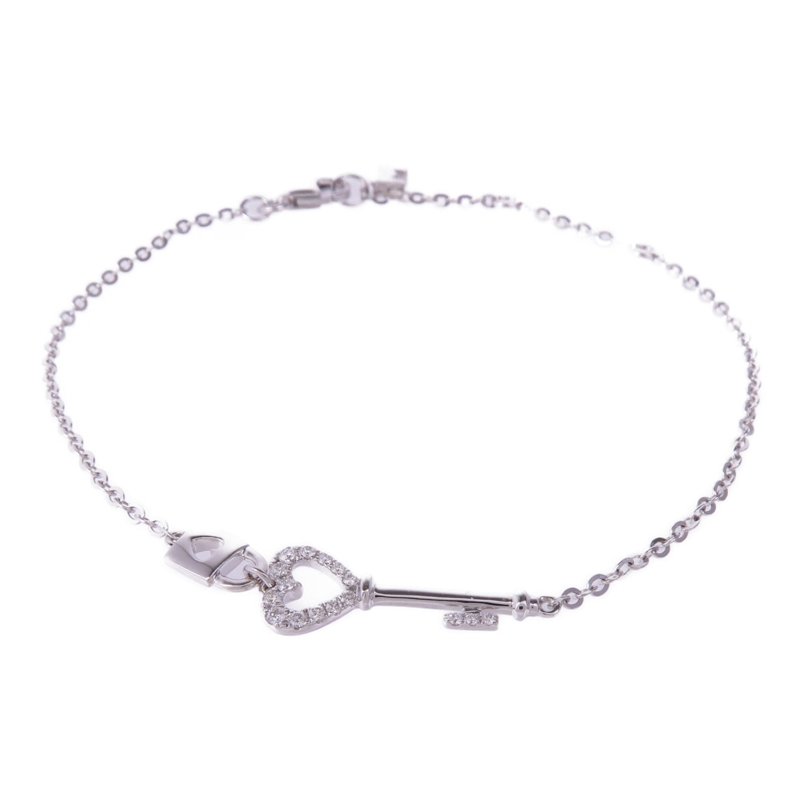 JEWELRY 18K白金Diamond Bracelet鑽石手鏈