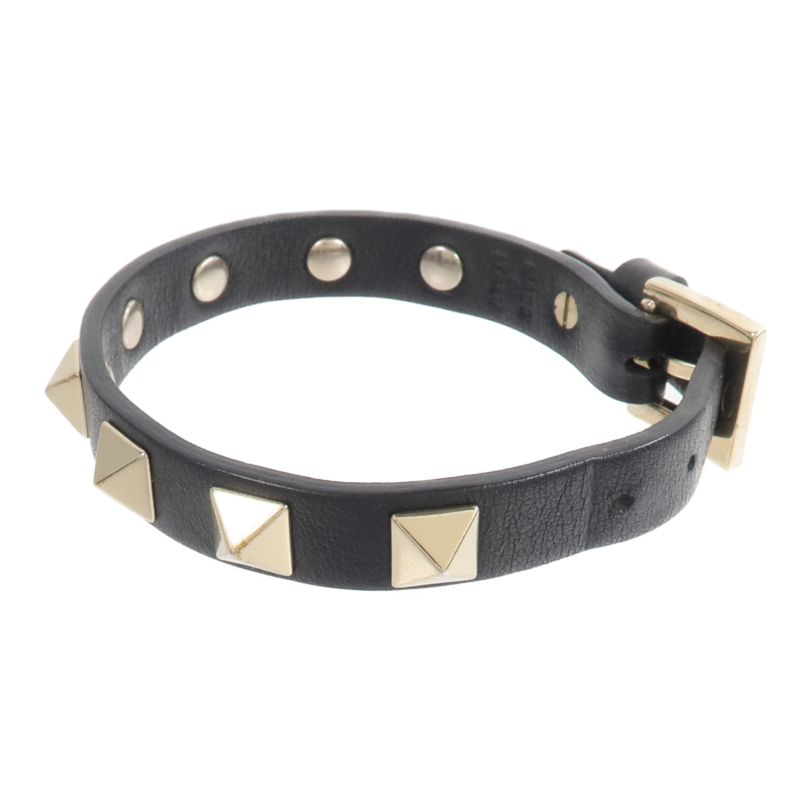 Valentino 牛皮皮革Garavani Rockstud Bracelet手鐲