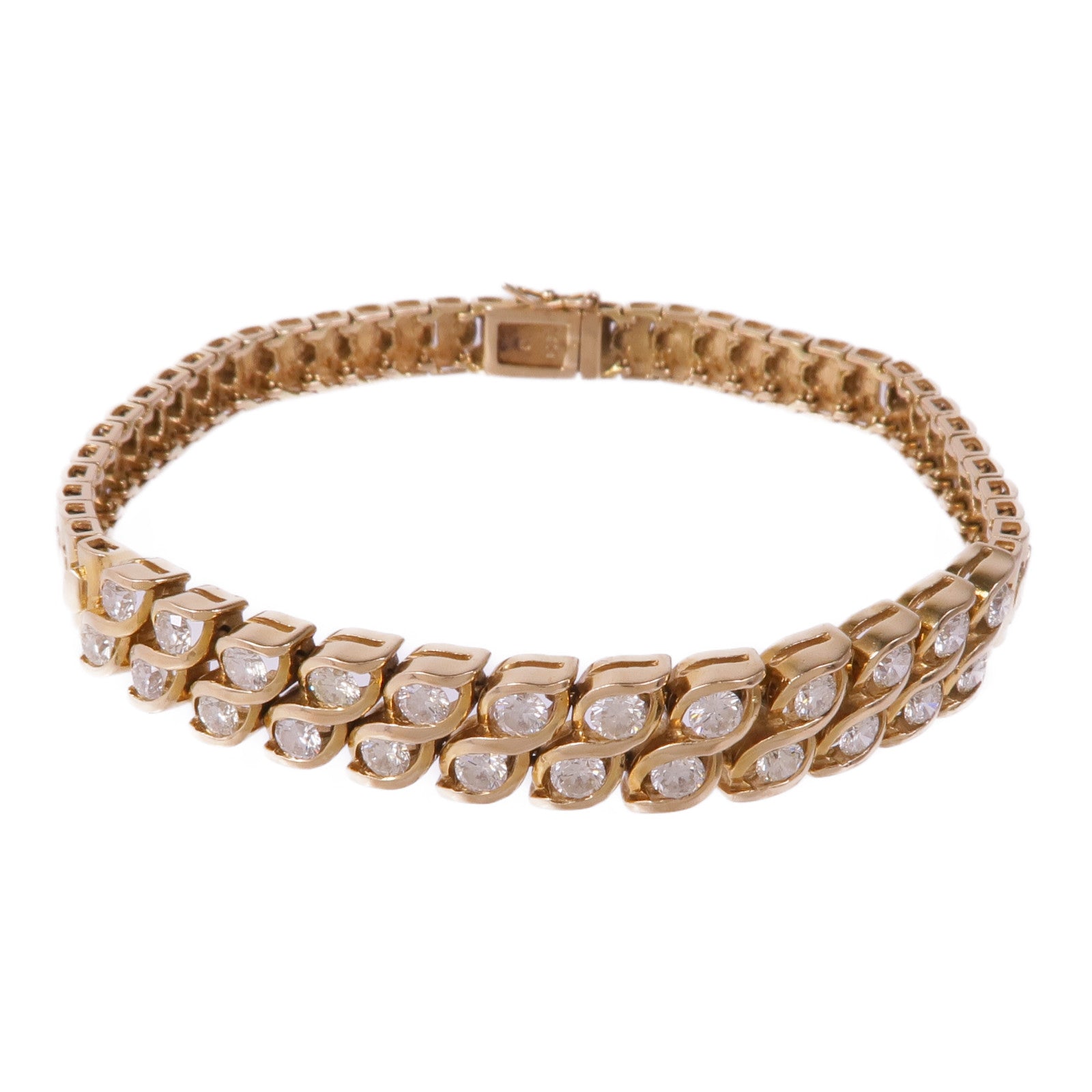 JEWELRY 14K黃金Diamond Bracelet鑽石手鏈