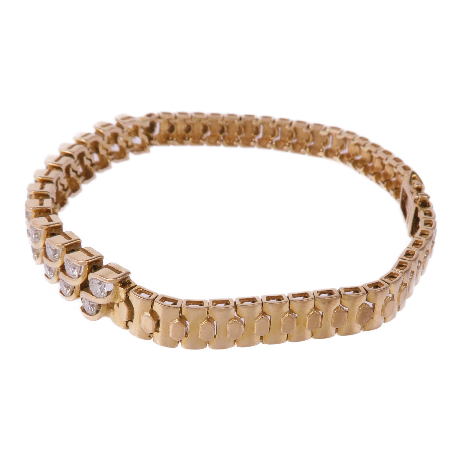 JEWELRY 14K黃金Diamond Bracelet鑽石手鏈