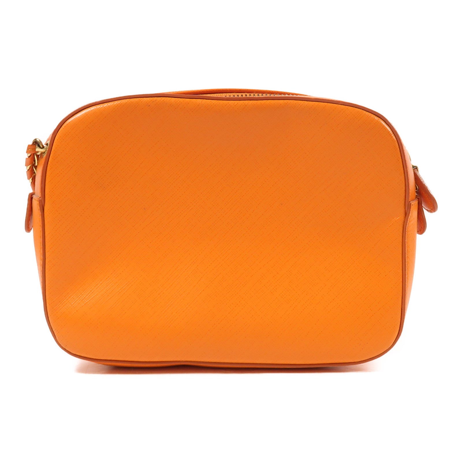 Salvatore Ferragamo 牛皮皮革Chain Shoulder金扣鏈帶肩背袋