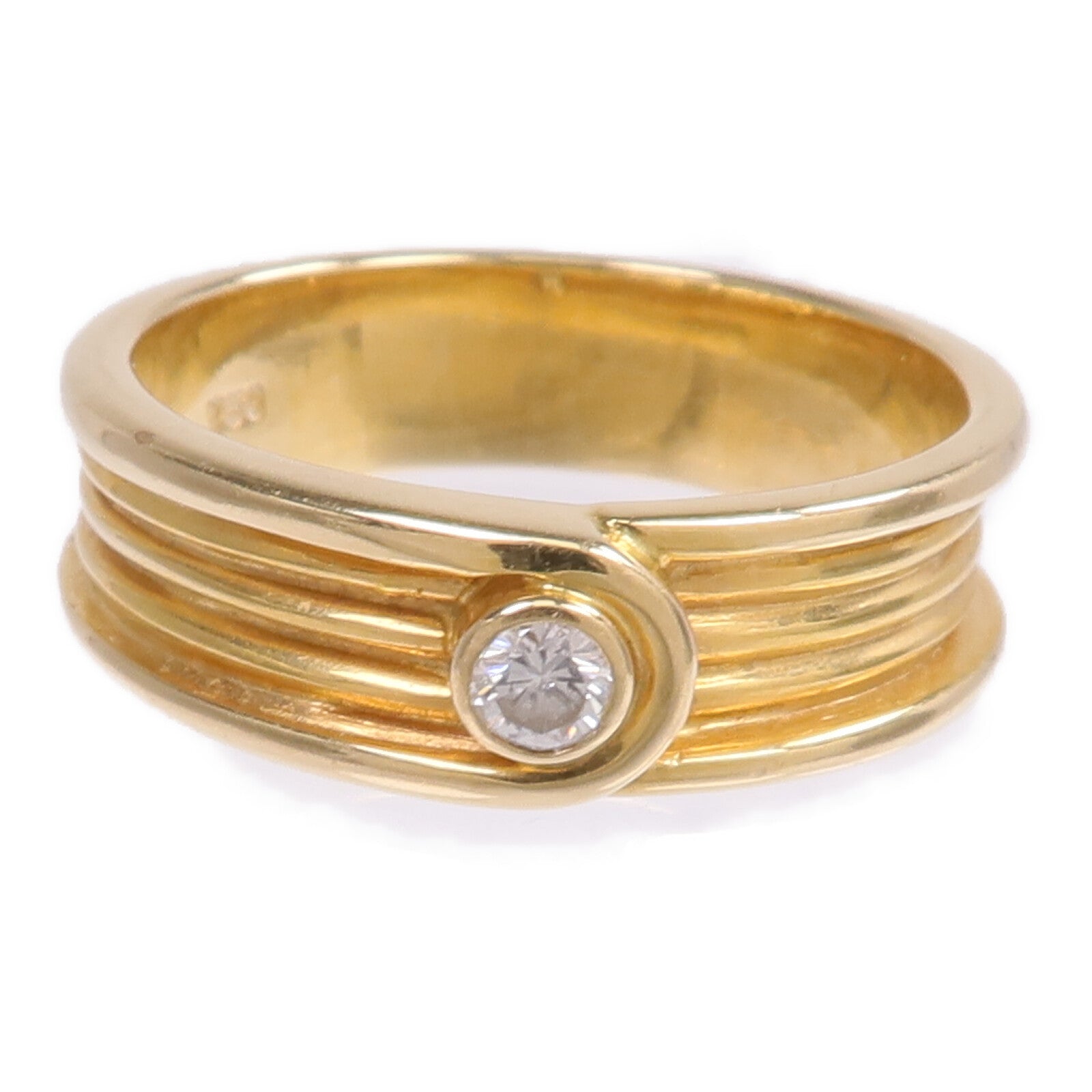 JEWELRY 18K黃金Diamond Ring鑽石戒指US#5