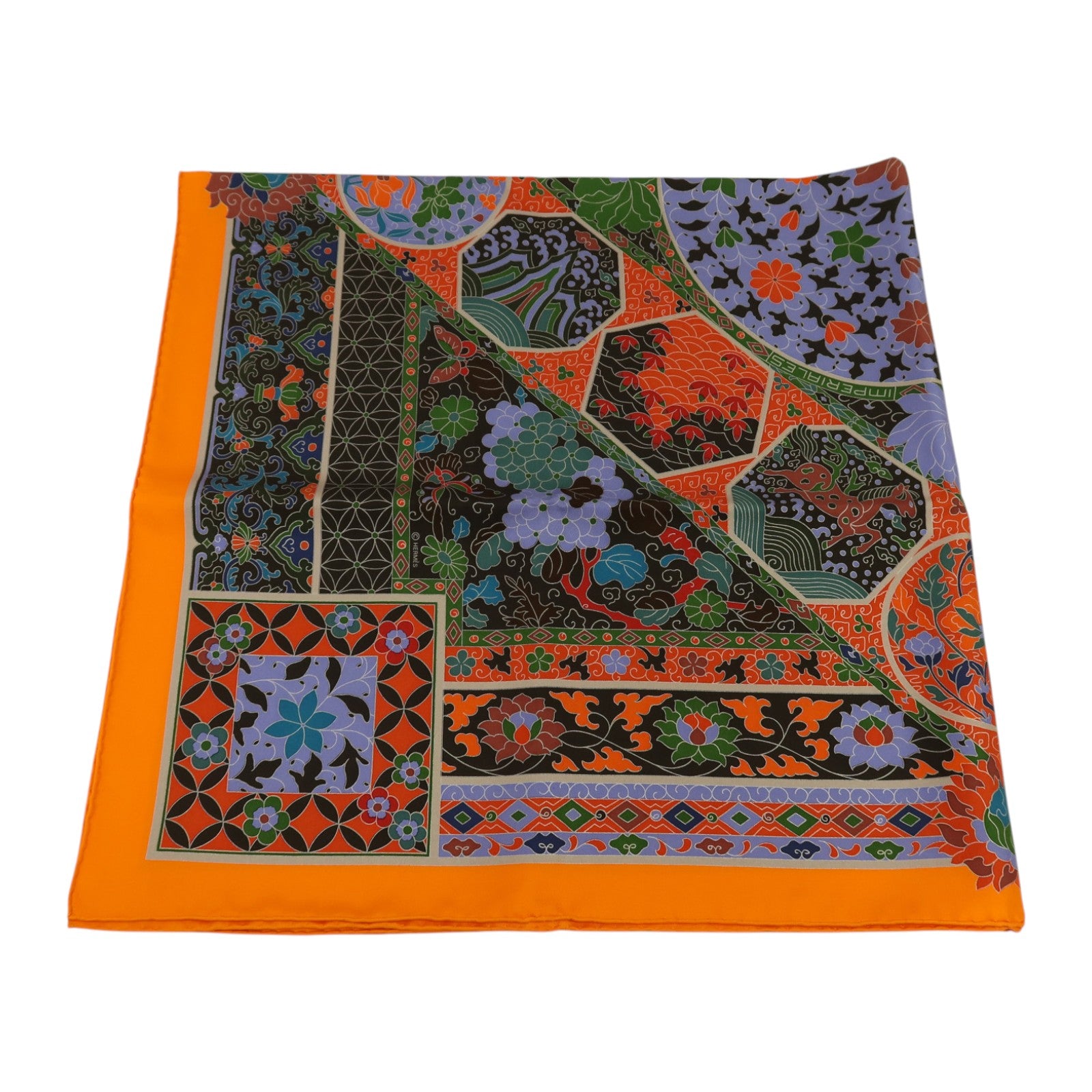 HERMES 絲質Scarf 90x90絲巾