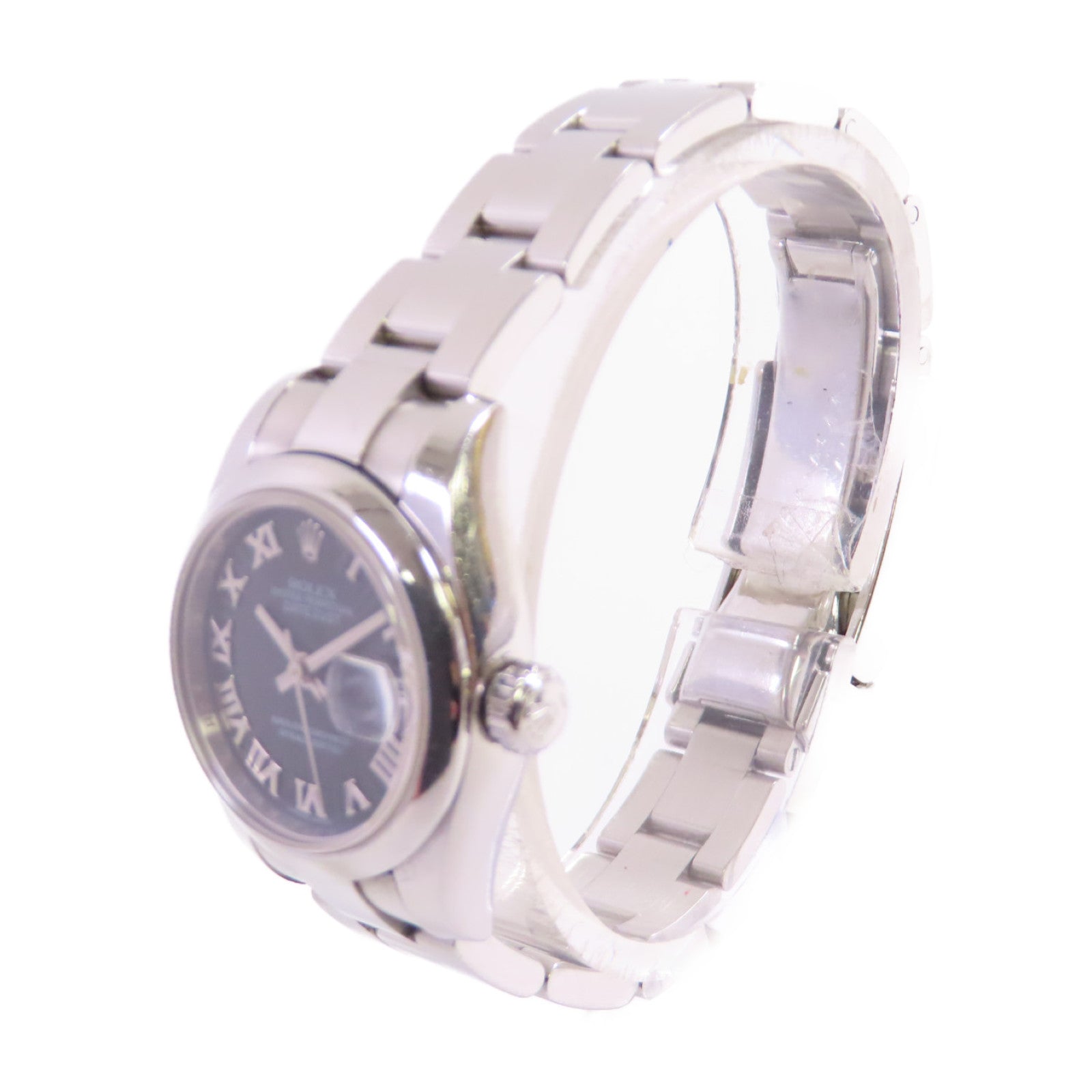 ROLEX Lady Datejust 26 Watch不鏽鋼自動機芯手錶黑色