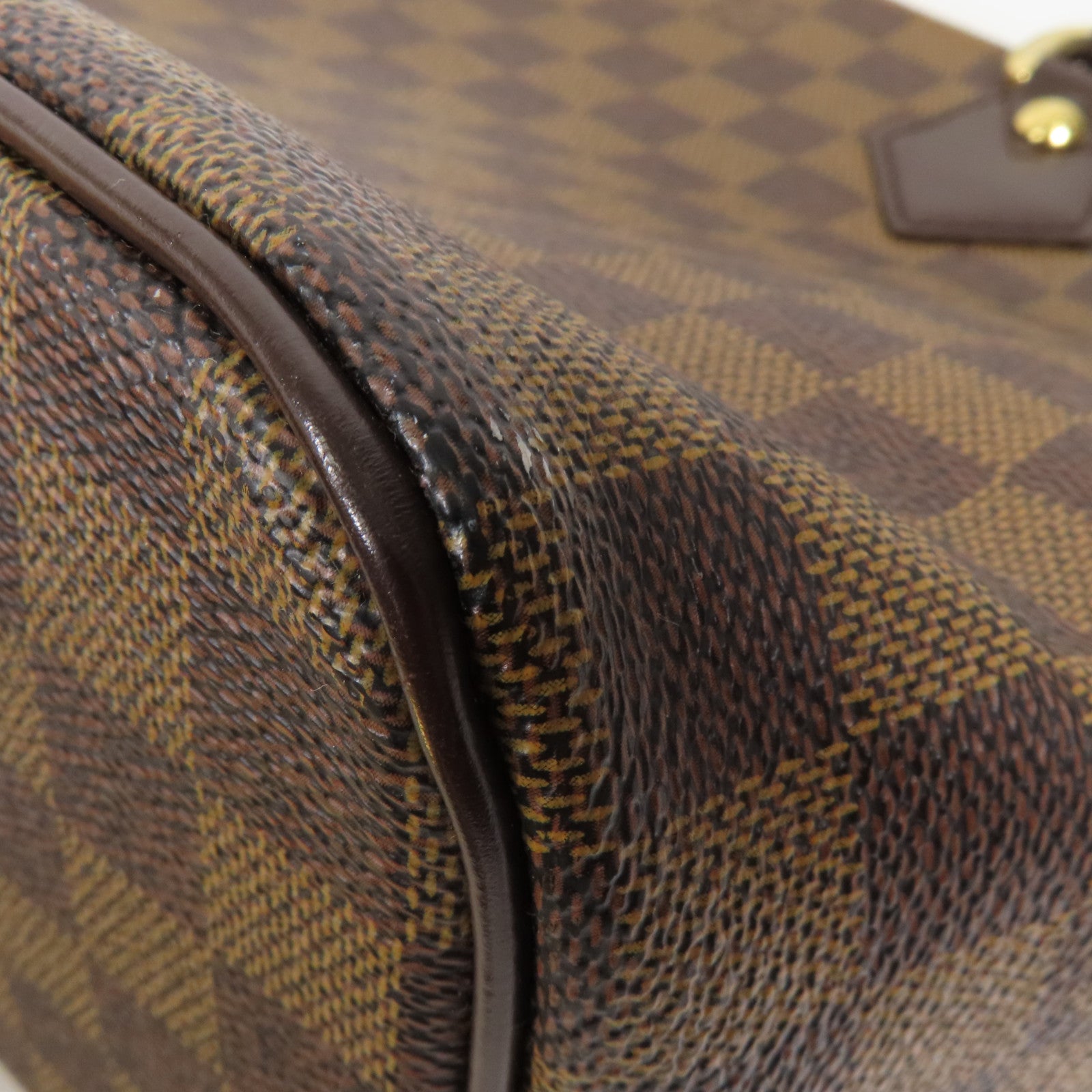 LOUIS VUITTON Damier Saleya PM金扣肩背袋