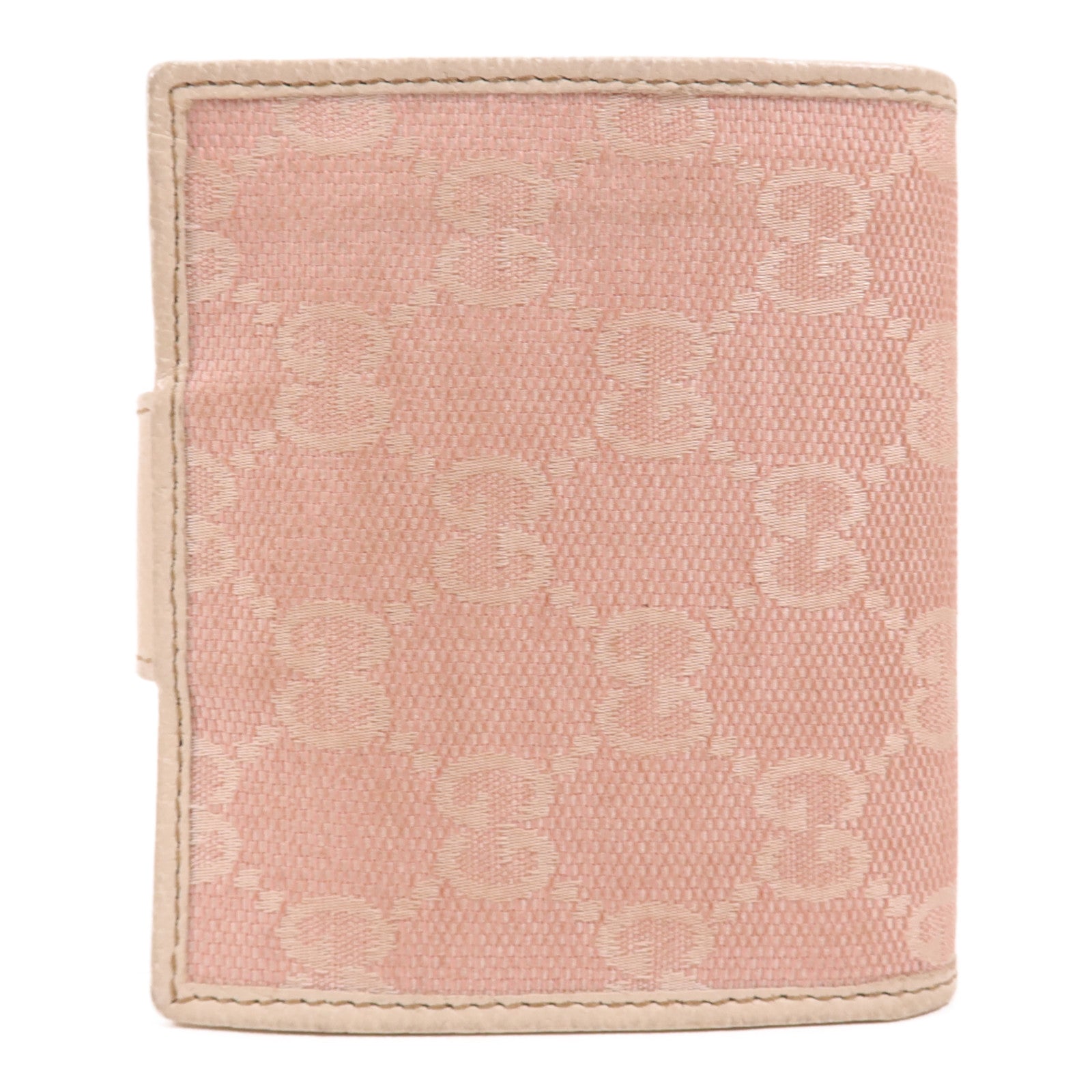 GUCCI 帆布Wallet銀扣錢包