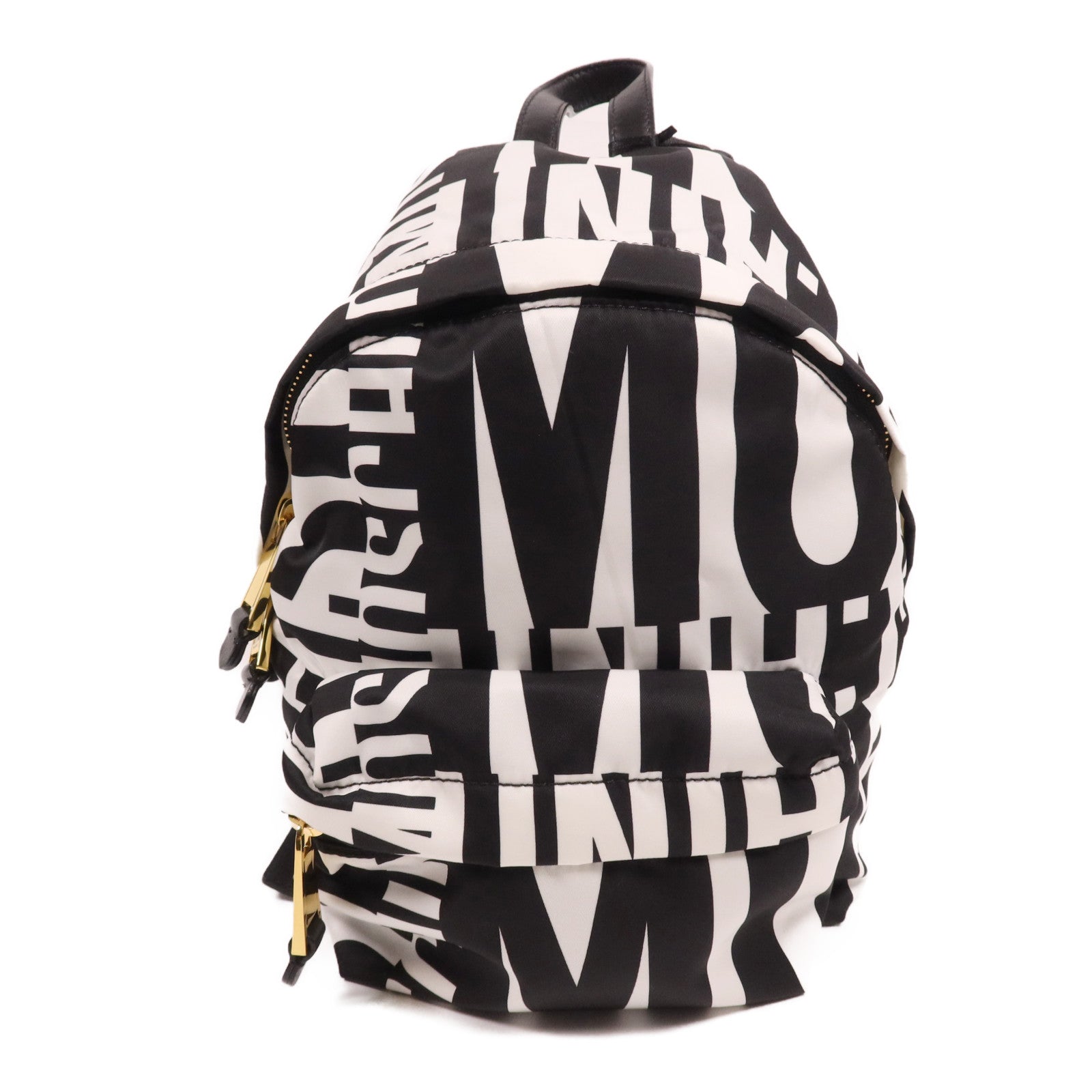 MOSCHINO 尼龍Backpack金扣背包