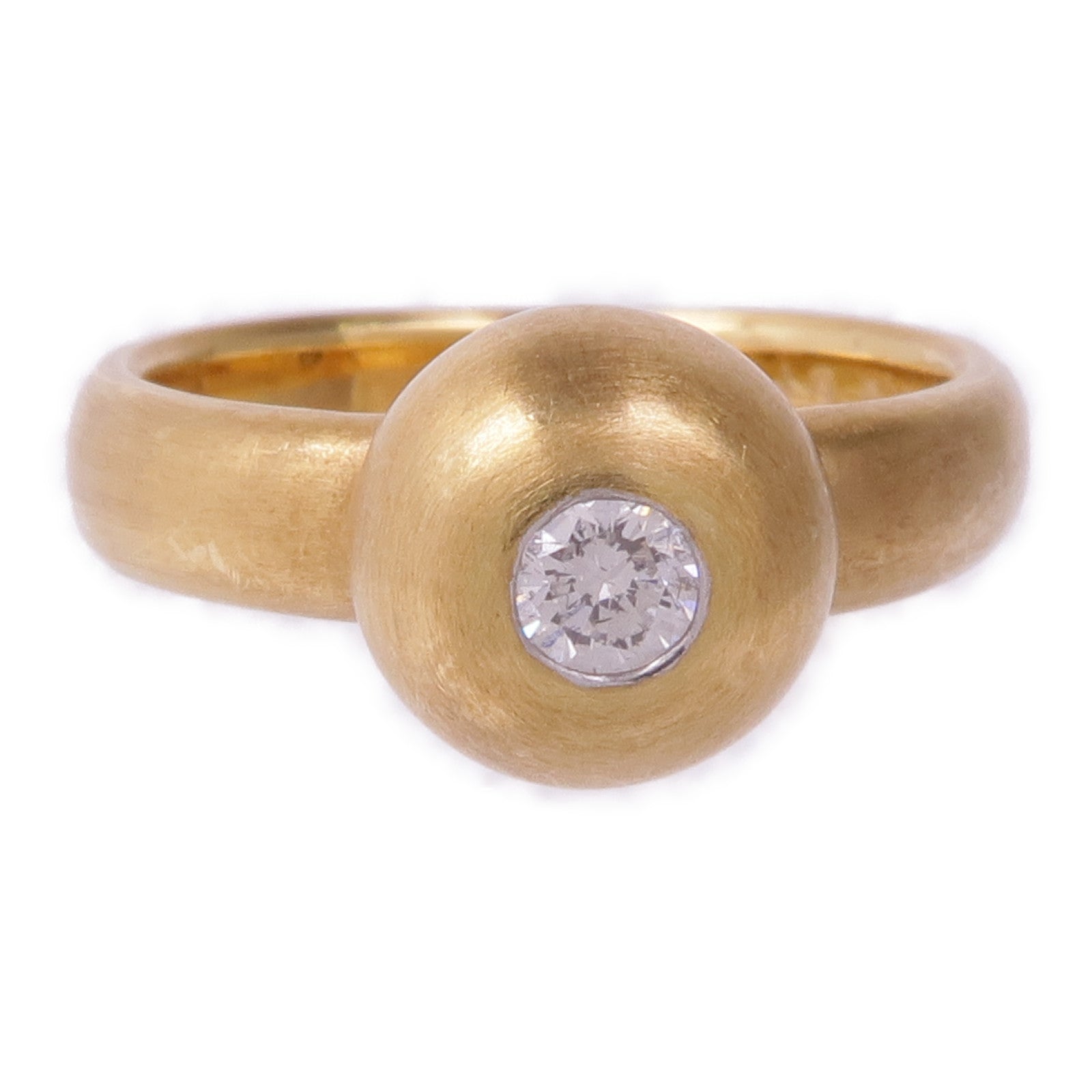 JEWELRY 18K黃金Diamond Ring鑽石戒指US#4.25