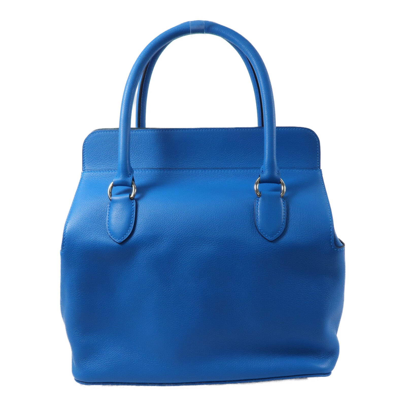HERMES Evercolor皮革Toolbox 26手挽肩背兩用袋BleuZanzibar/Vertigo