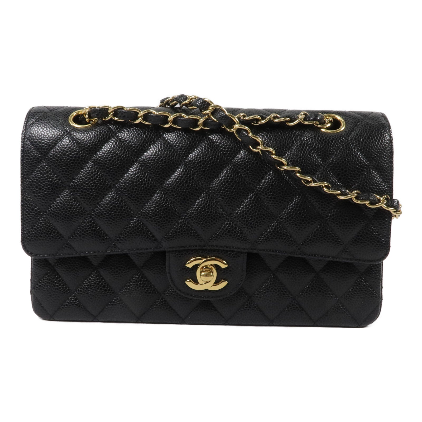 CHANEL 牛皮皮革Classic 25鏈帶肩背袋