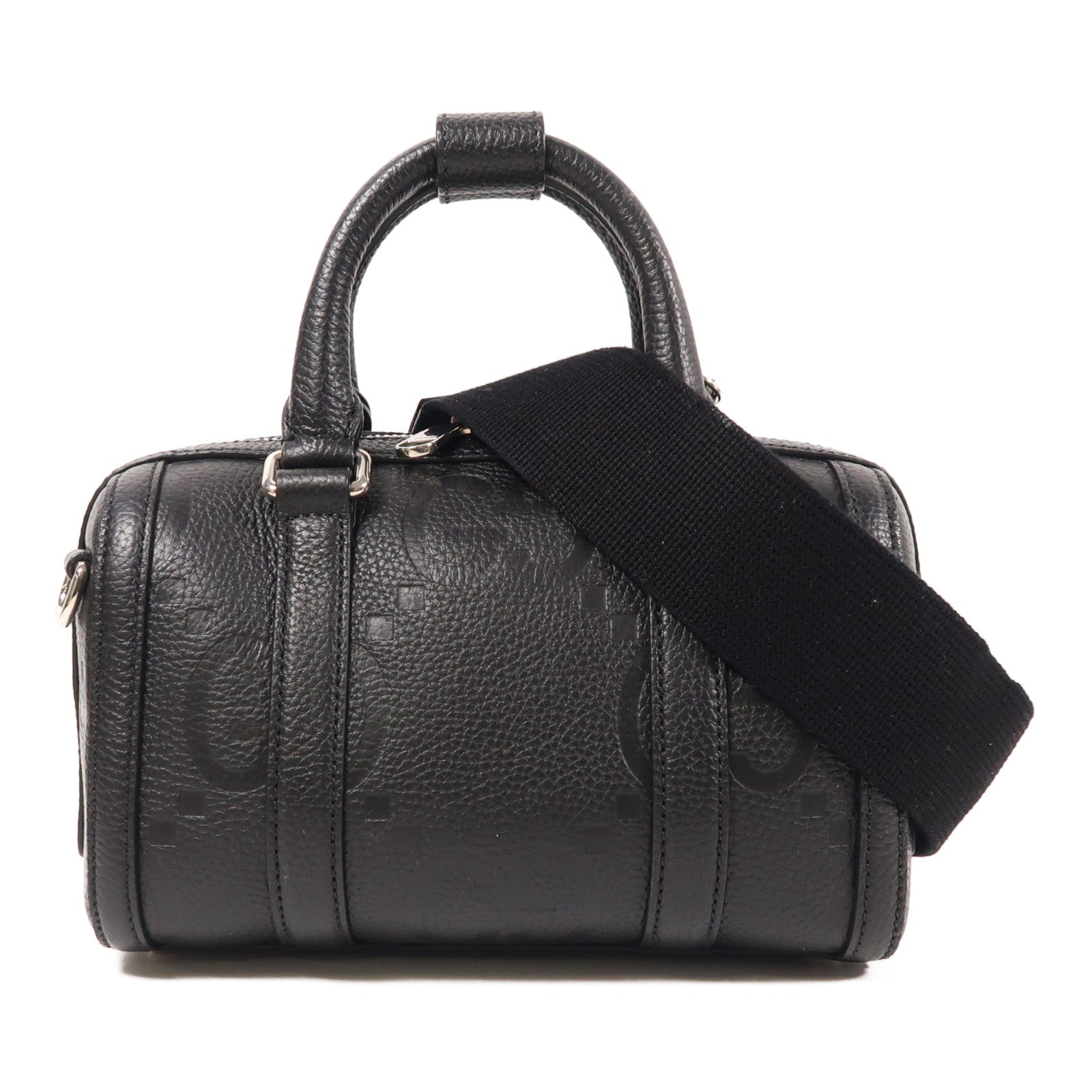 GUCCI 【激減優惠】牛皮皮革Jumbo GG銀扣手挽肩背兩用袋